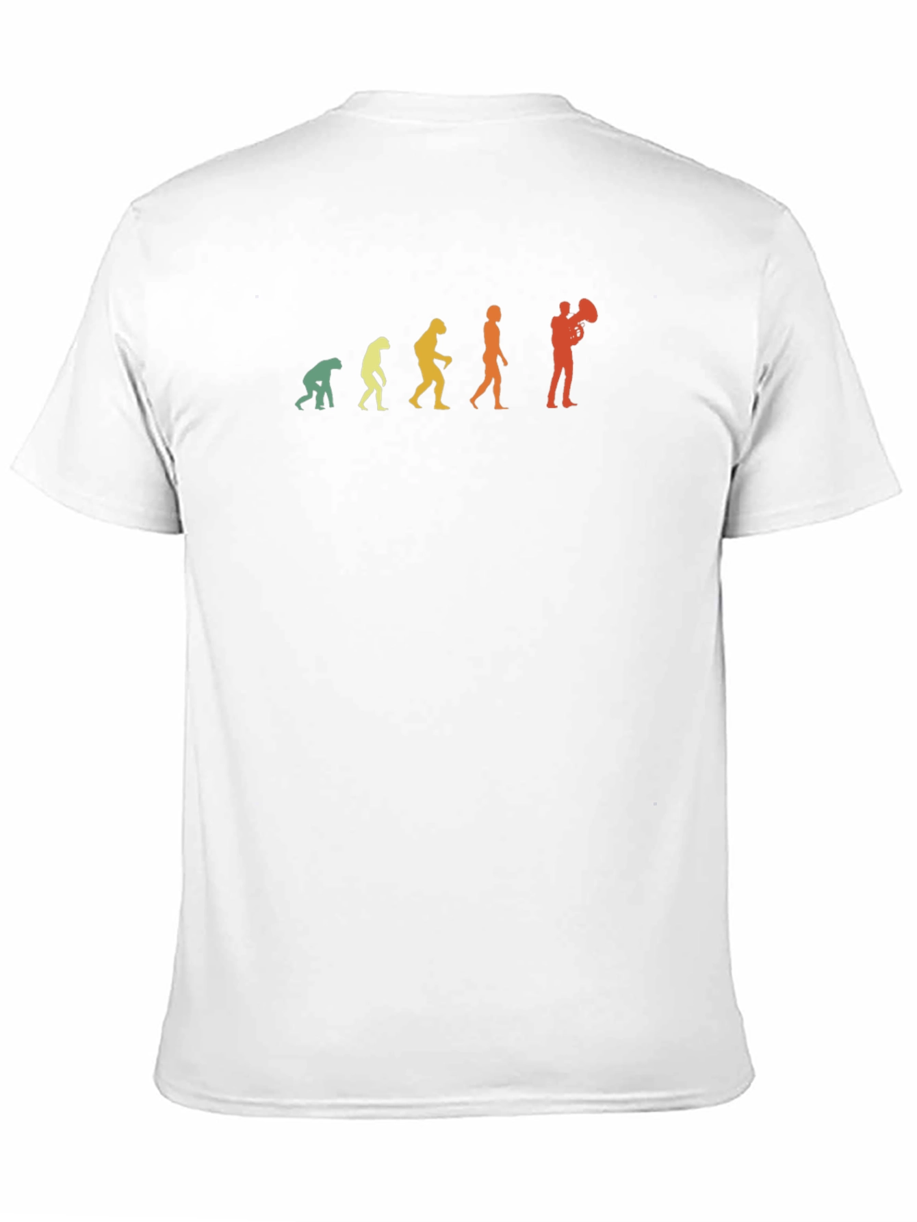 Evolution of Tuba Player Graphic T-Shirt