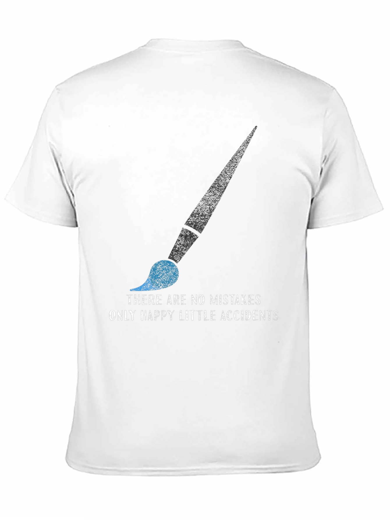 Happy Accidents T-Shirt: Painters Brush Graphic Tee