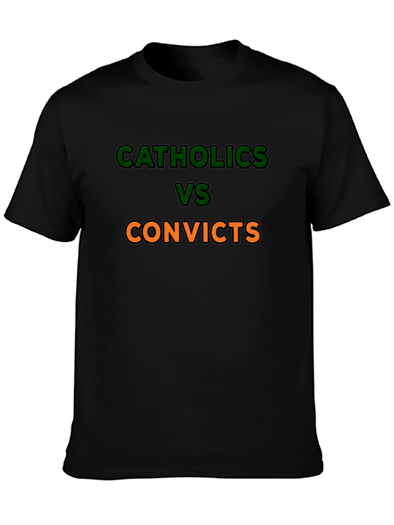 Catholics vs Convicts Graphic T-Shirt