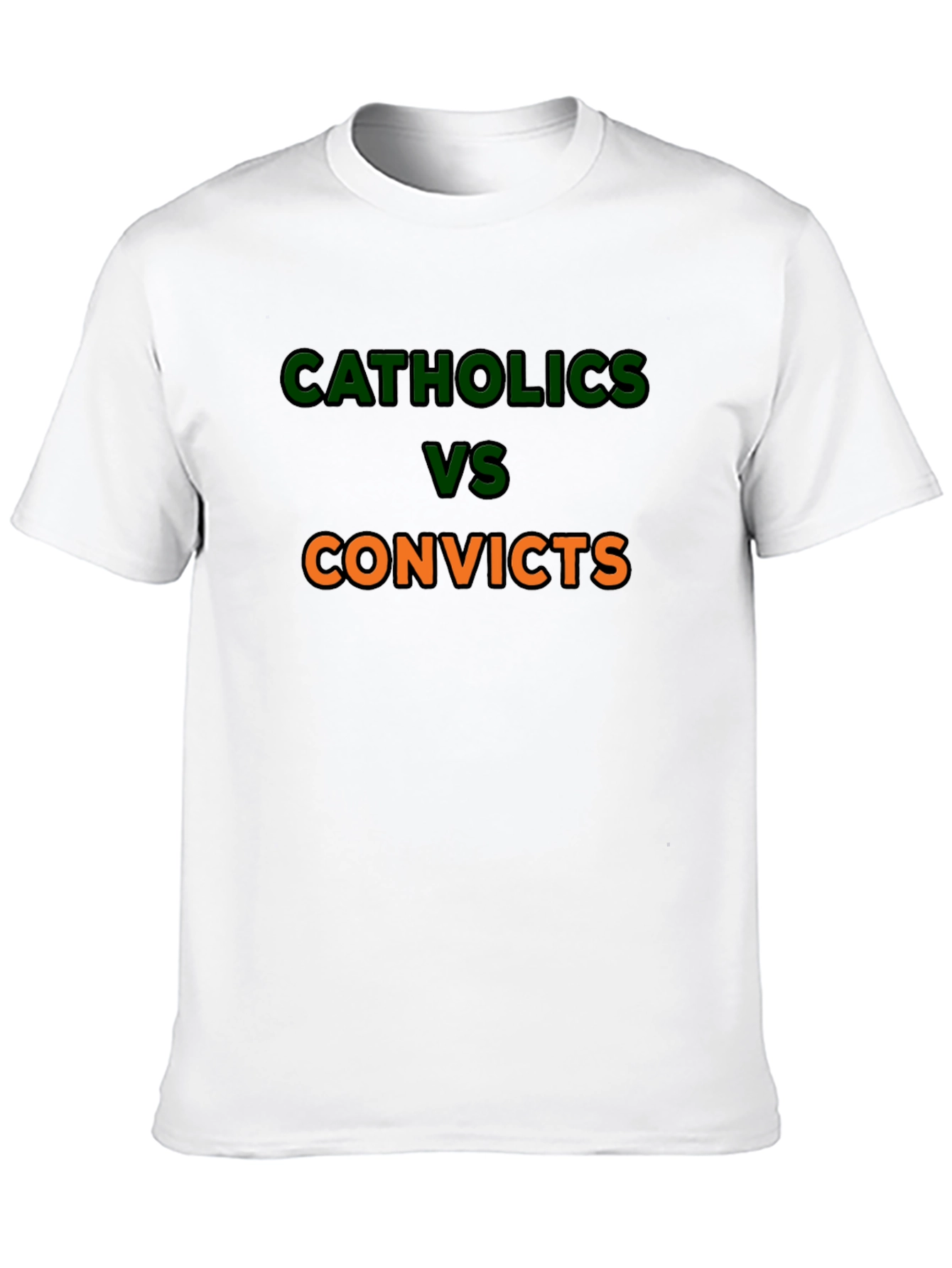 Catholics vs Convicts Graphic T-Shirt