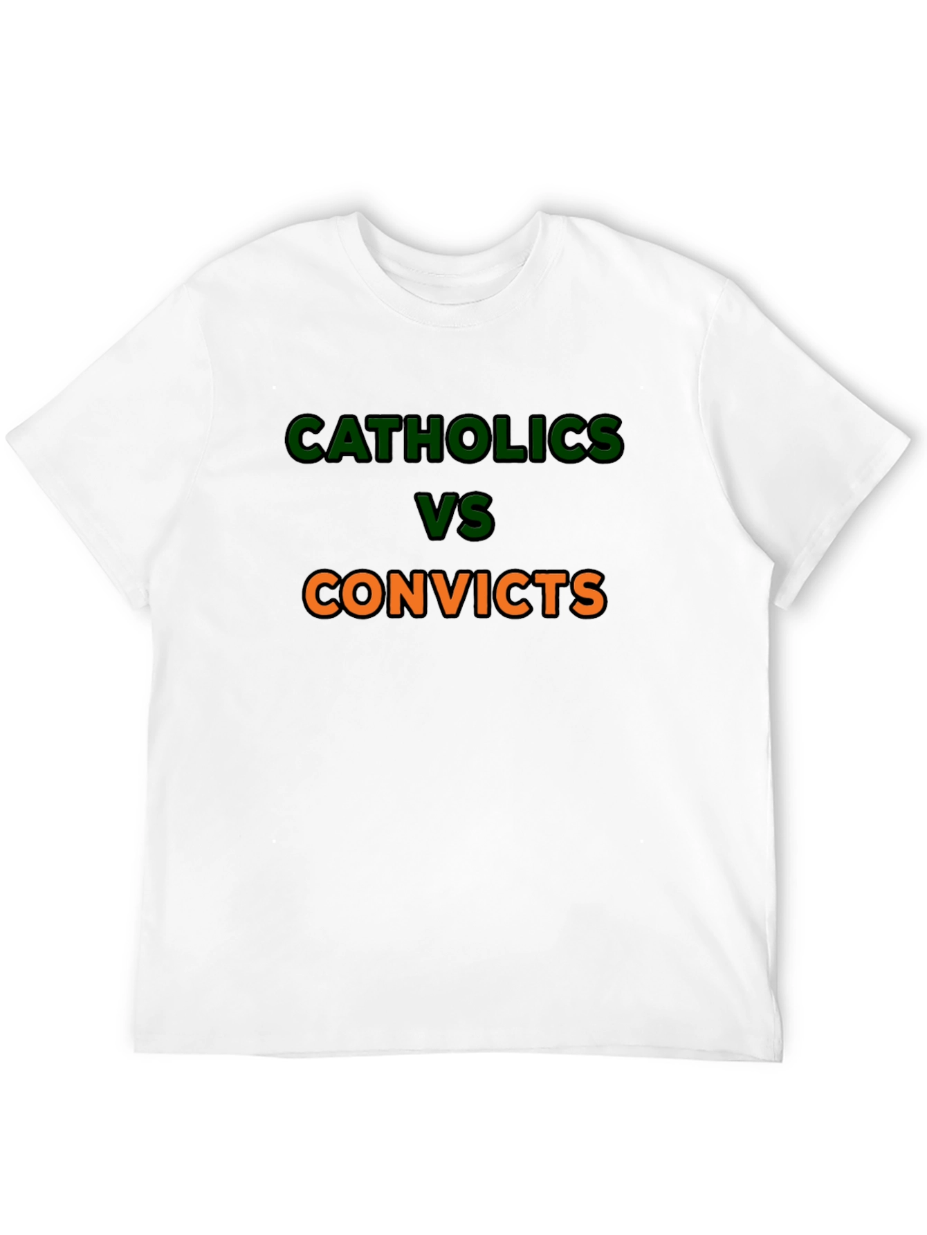 Catholics vs Convicts Graphic T-Shirt