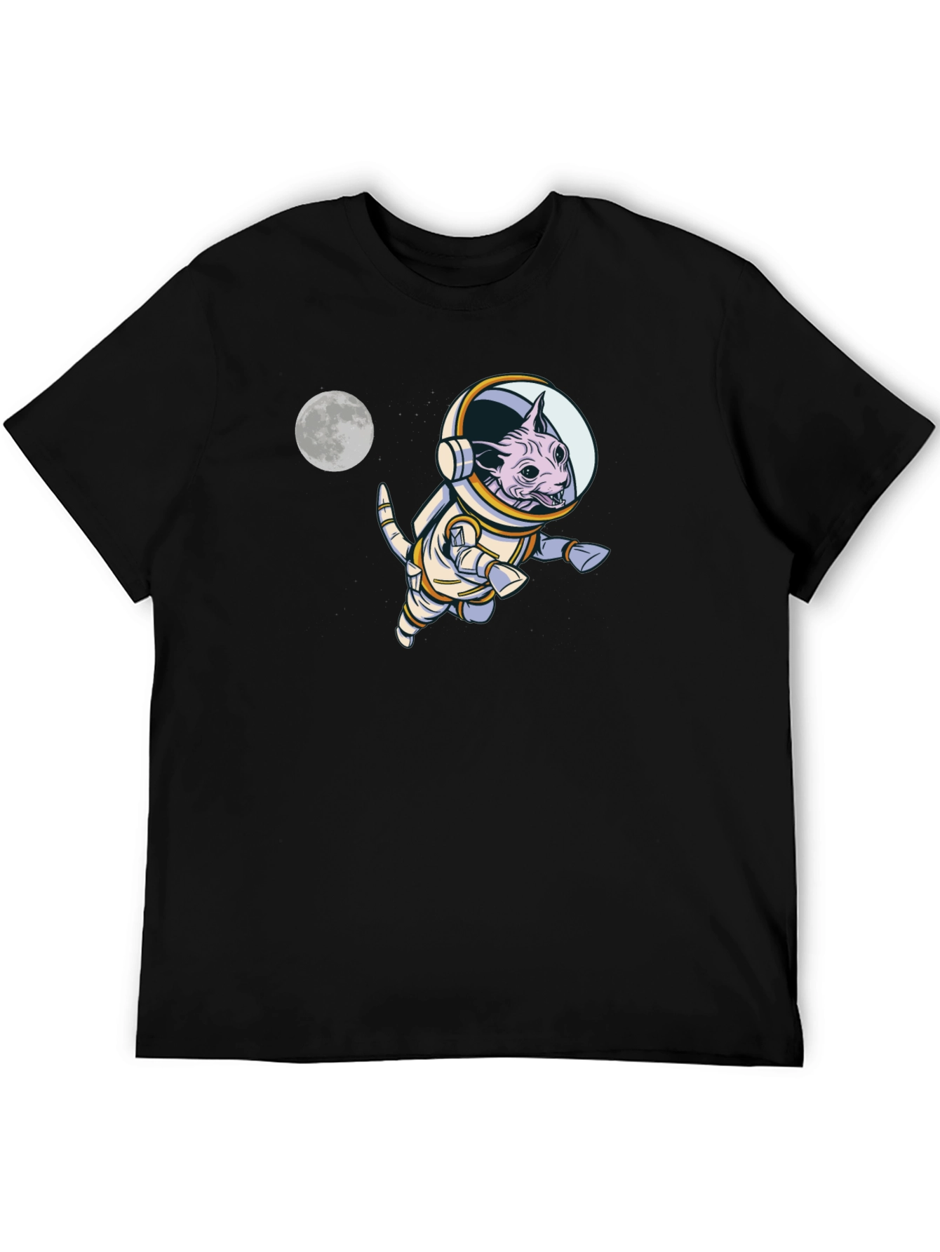 Astronaut Cat T-Shirt - Space Kitty Tee