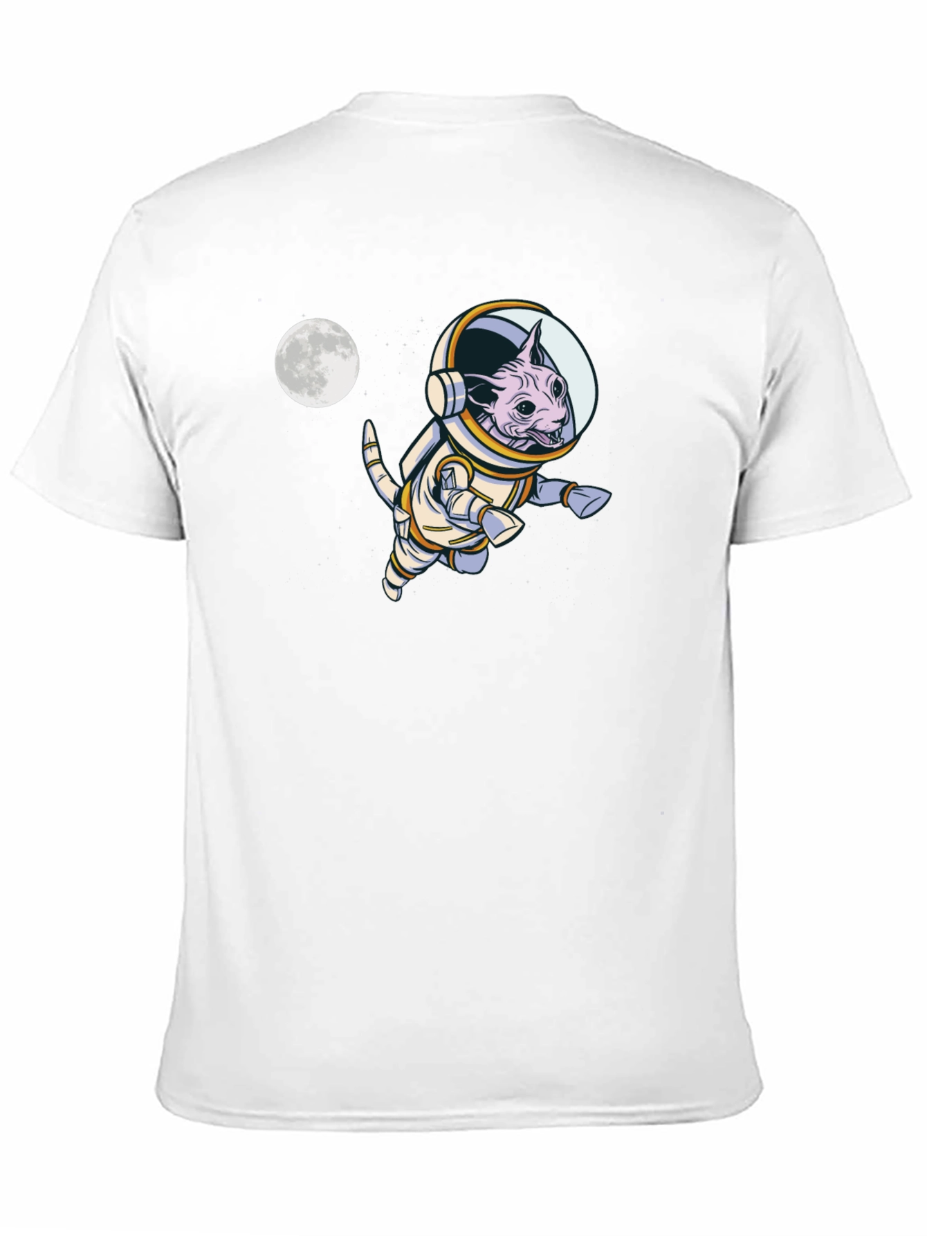 Astronaut Cat T-Shirt - Space Kitty Tee