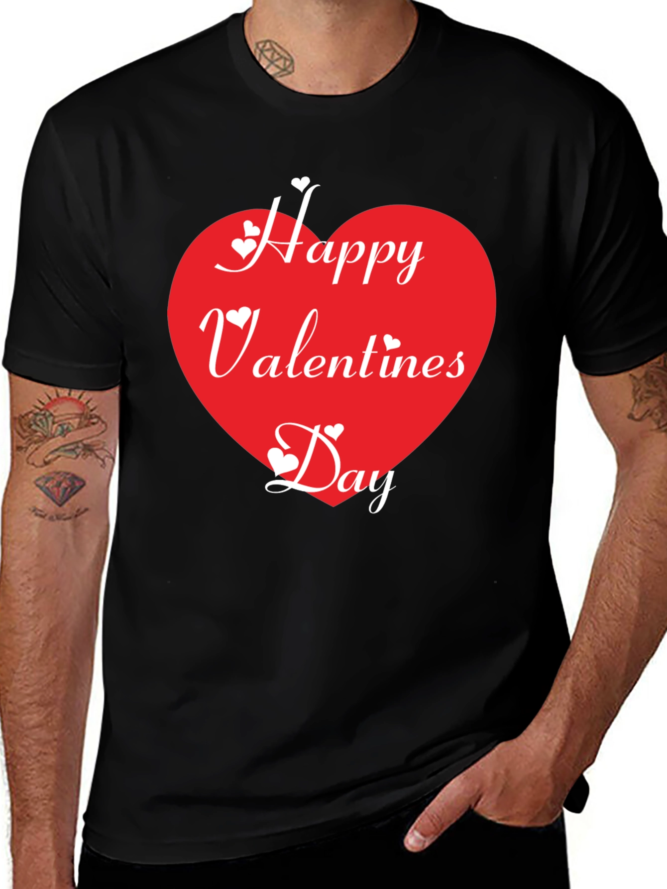 Happy Valentines Day Graphic T-Shirt