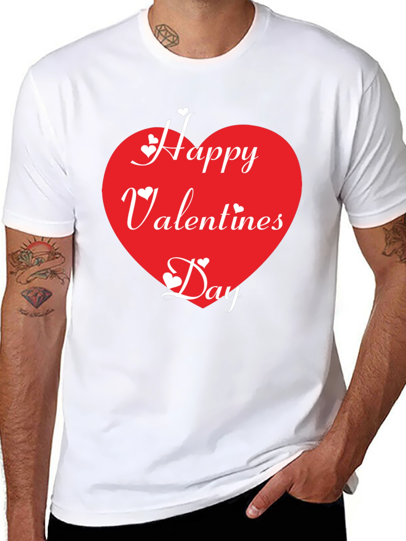 Happy Valentines Day Graphic T-Shirt