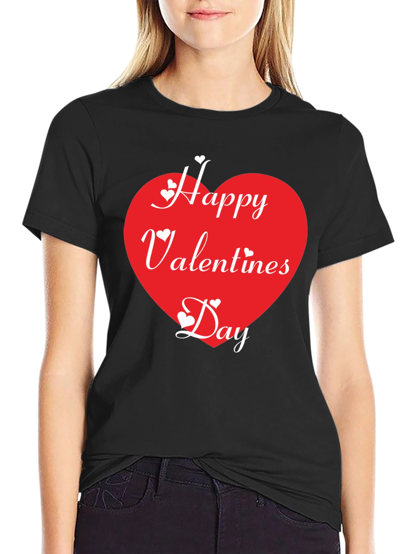 Happy Valentines Day Graphic T-Shirt