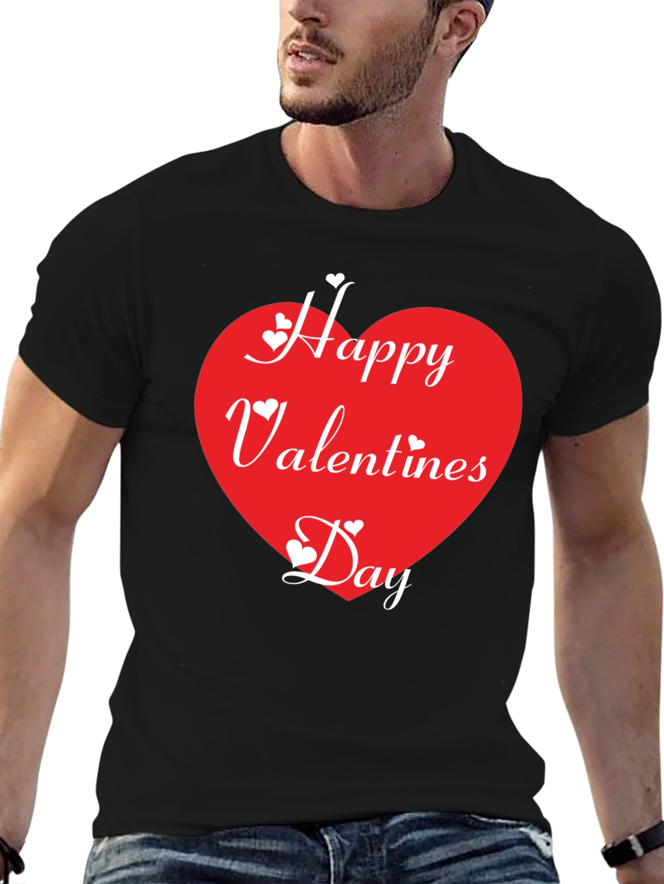 Happy Valentines Day Graphic T-Shirt