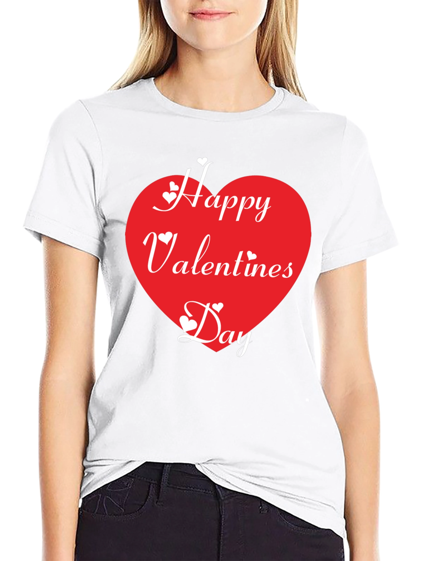 Happy Valentines Day Graphic T-Shirt