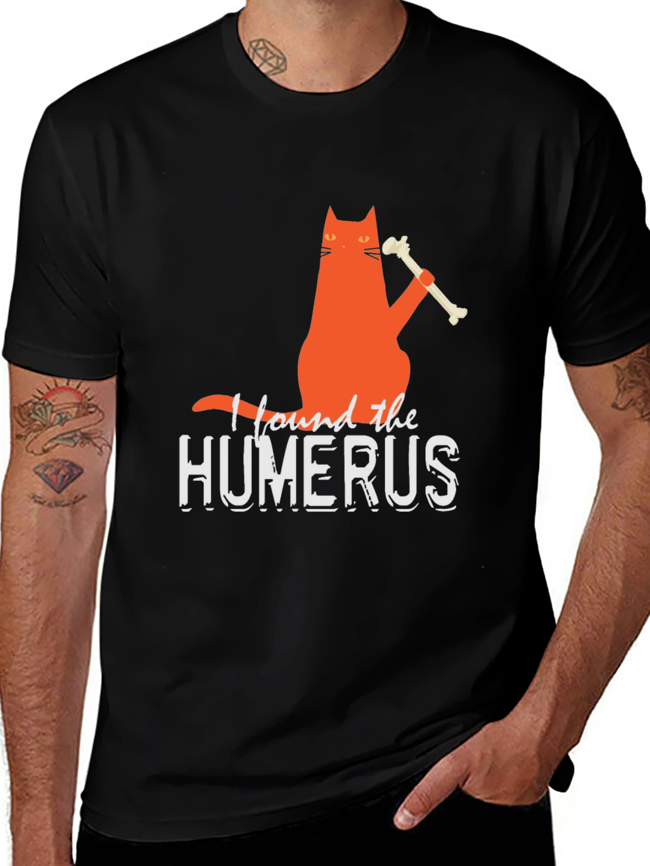 Humorous Cat Humerus T-Shirt