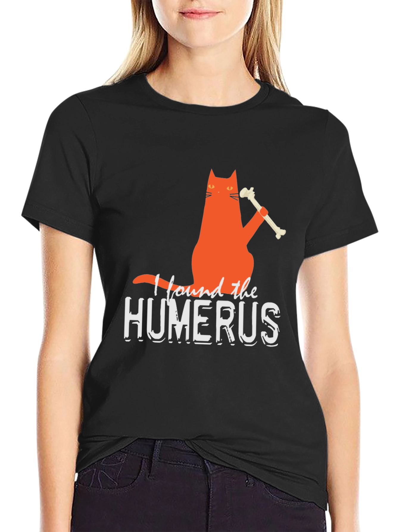 Humorous Cat Humerus T-Shirt