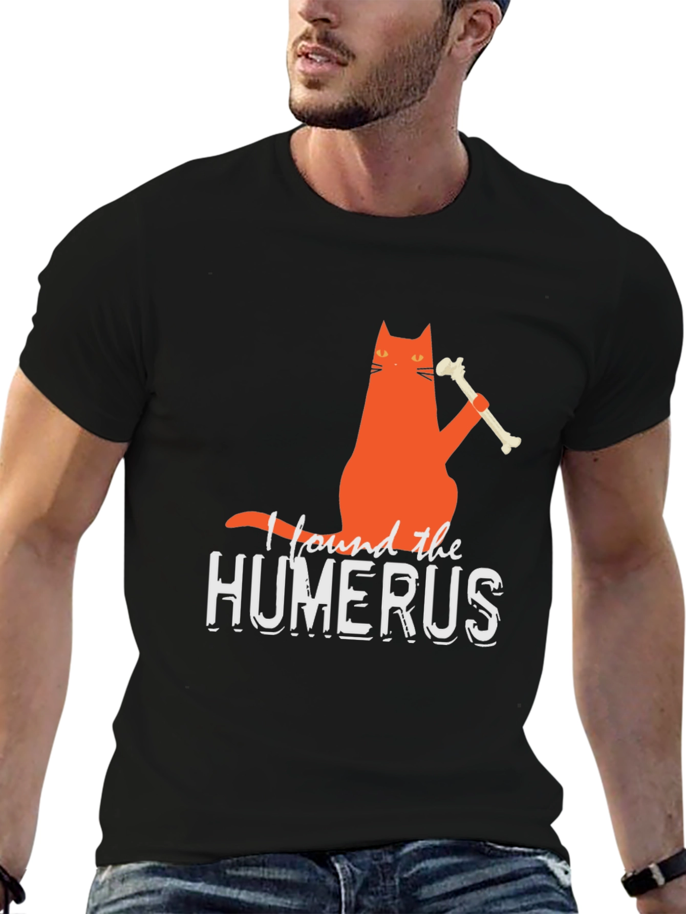 Humorous Cat Humerus T-Shirt