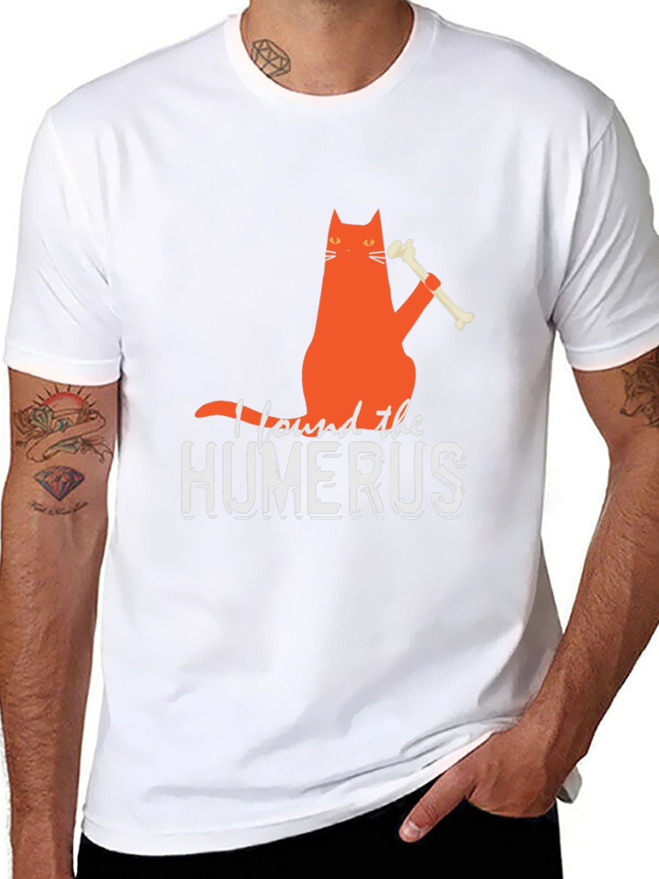 Humorous Cat Humerus T-Shirt