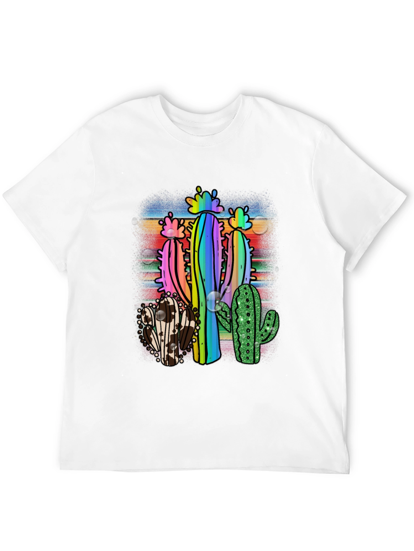 Cactus Print Graphic Tee