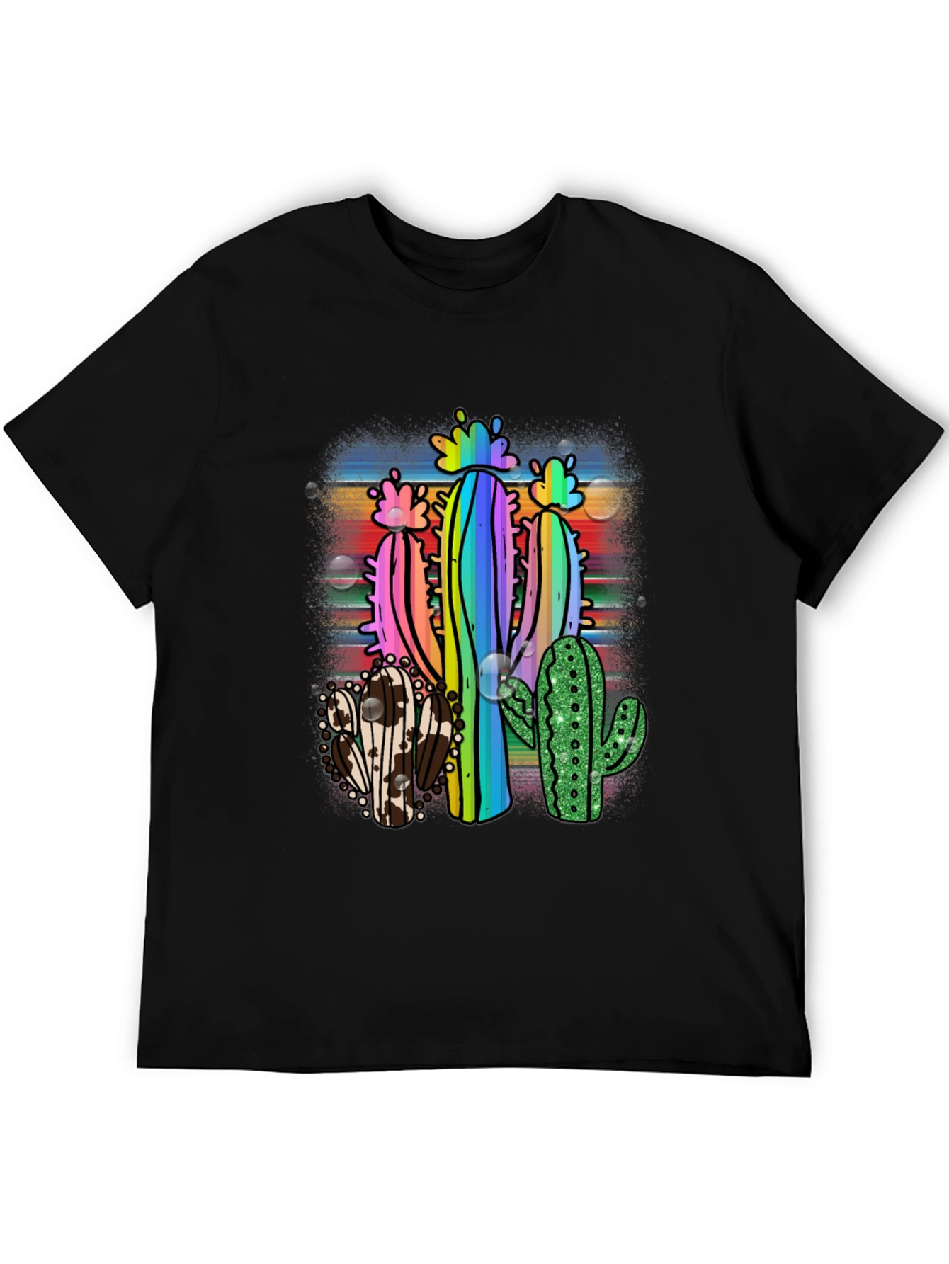 Cactus Print Graphic Tee