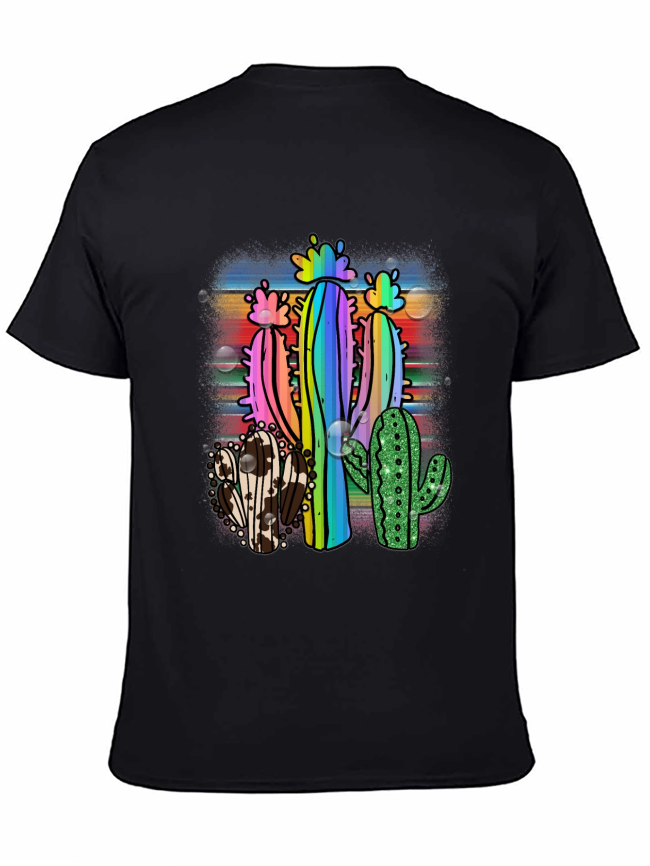 Cactus Print Graphic Tee