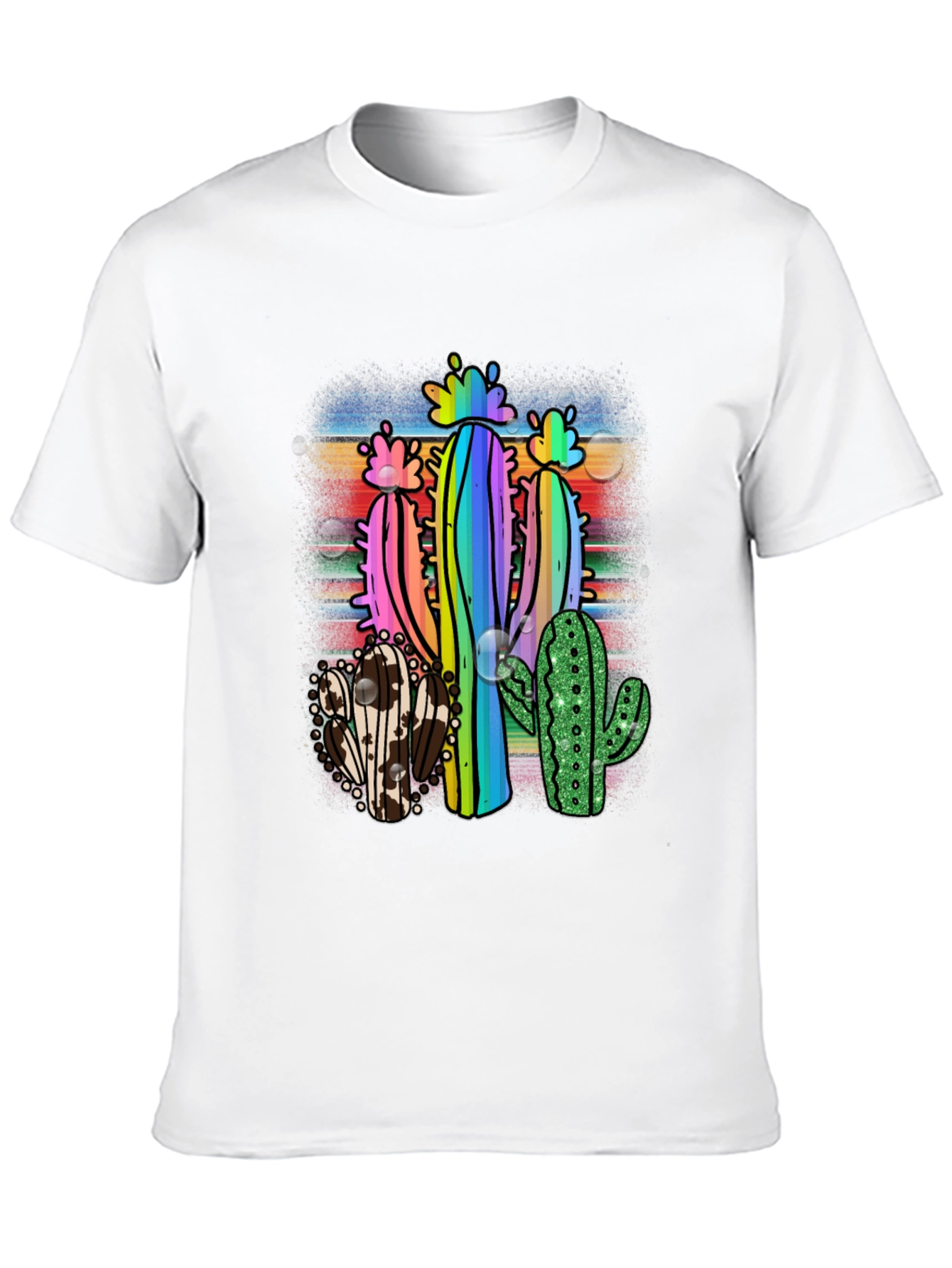 Cactus Print Graphic Tee