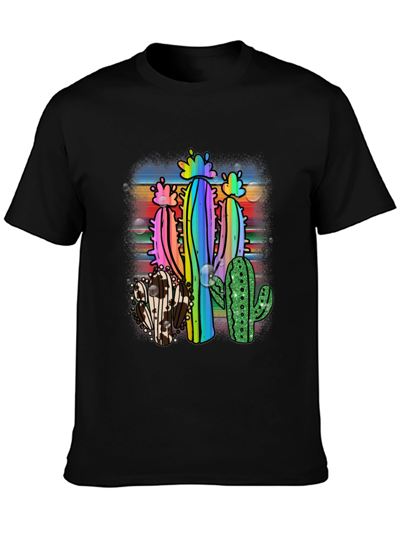 Cactus Print Graphic Tee