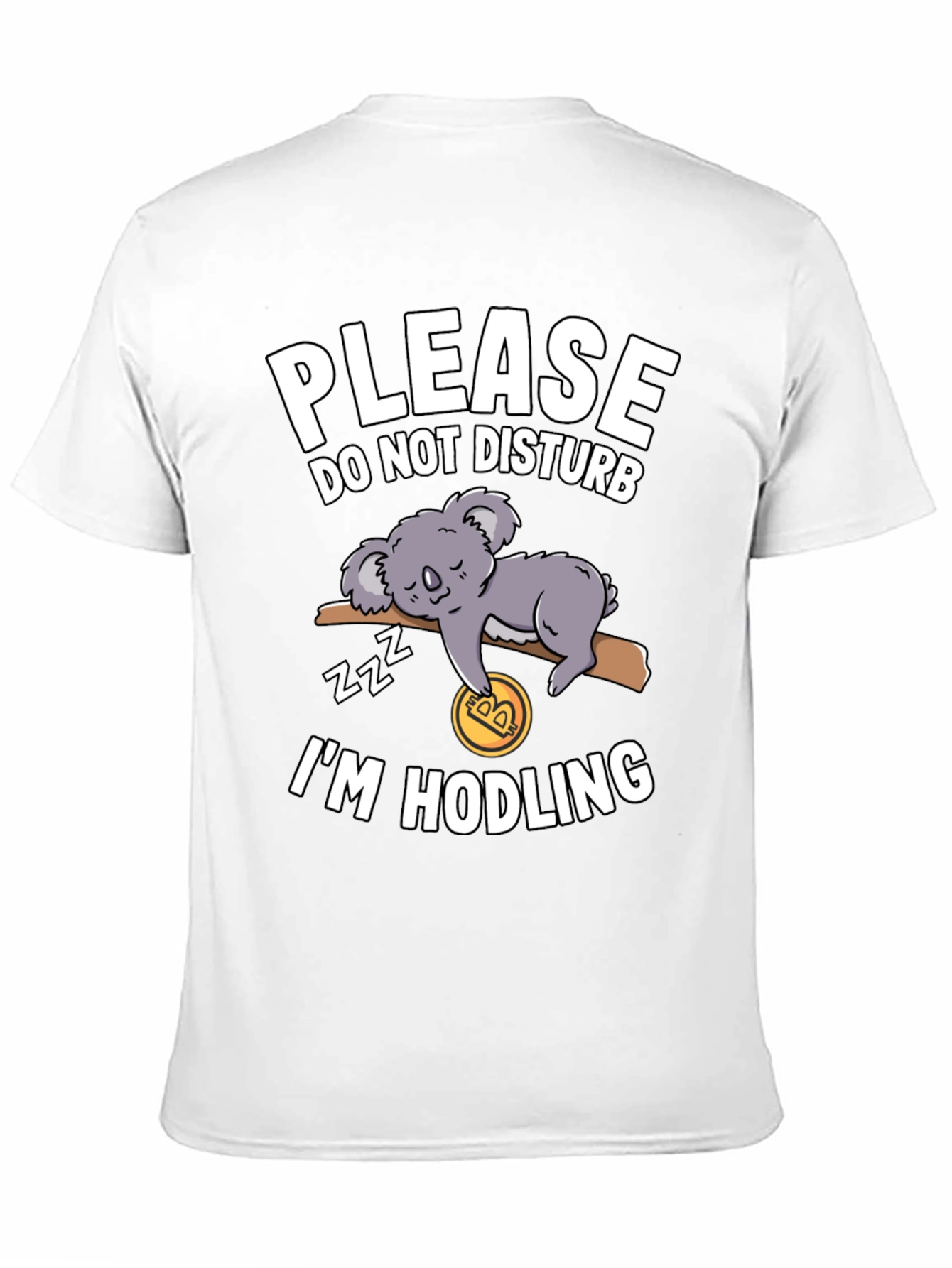 HODL Koala Tee - Crypto Investor T-Shirt