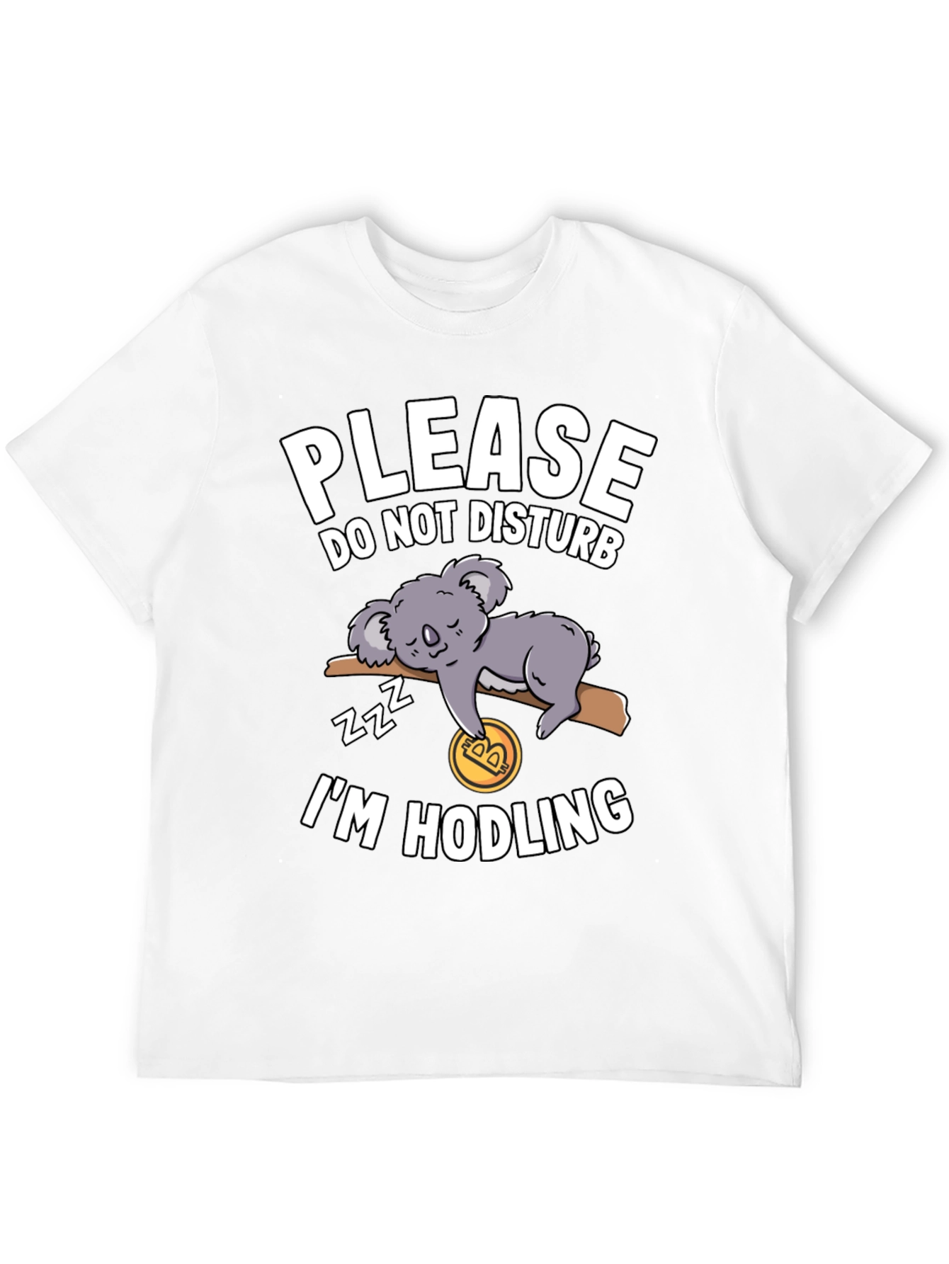 HODL Koala Tee - Crypto Investor T-Shirt