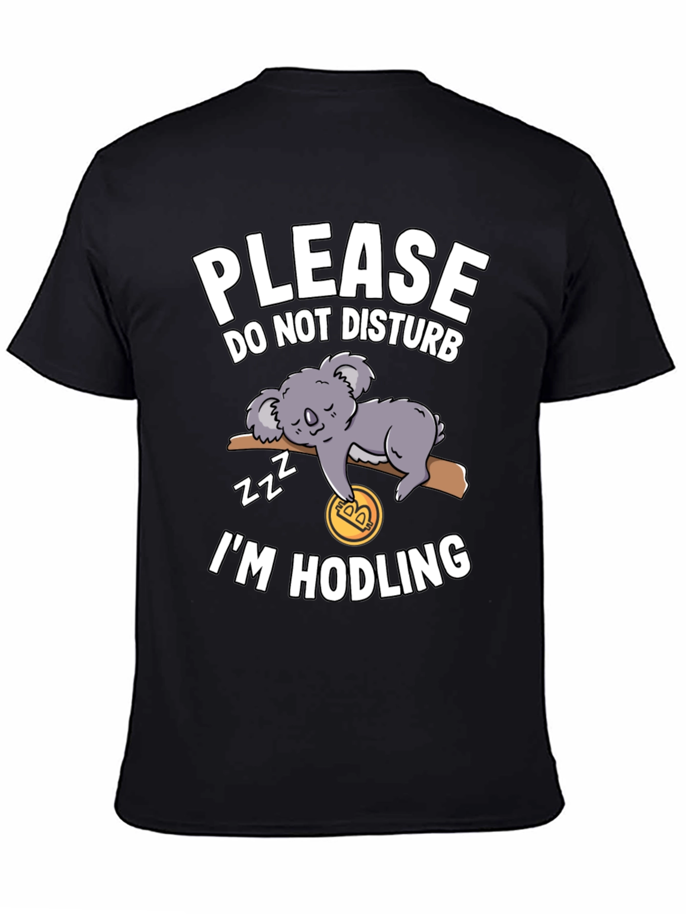 HODL Koala Tee - Crypto Investor T-Shirt