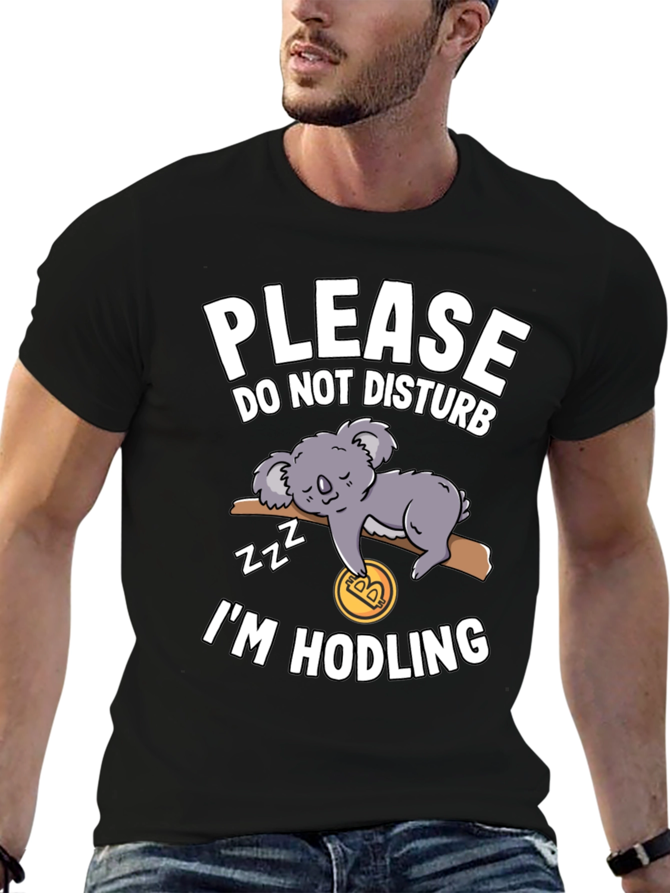 HODL Koala Tee - Crypto Investor T-Shirt