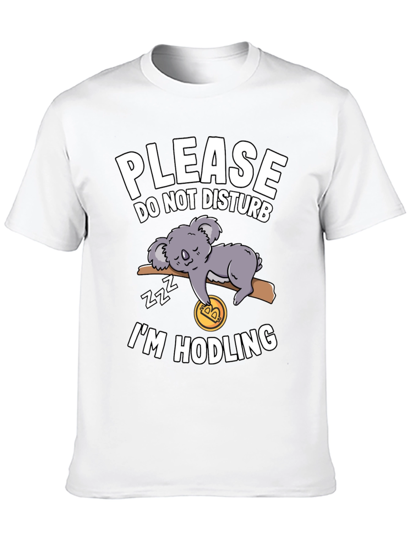 HODL Koala Tee - Crypto Investor T-Shirt