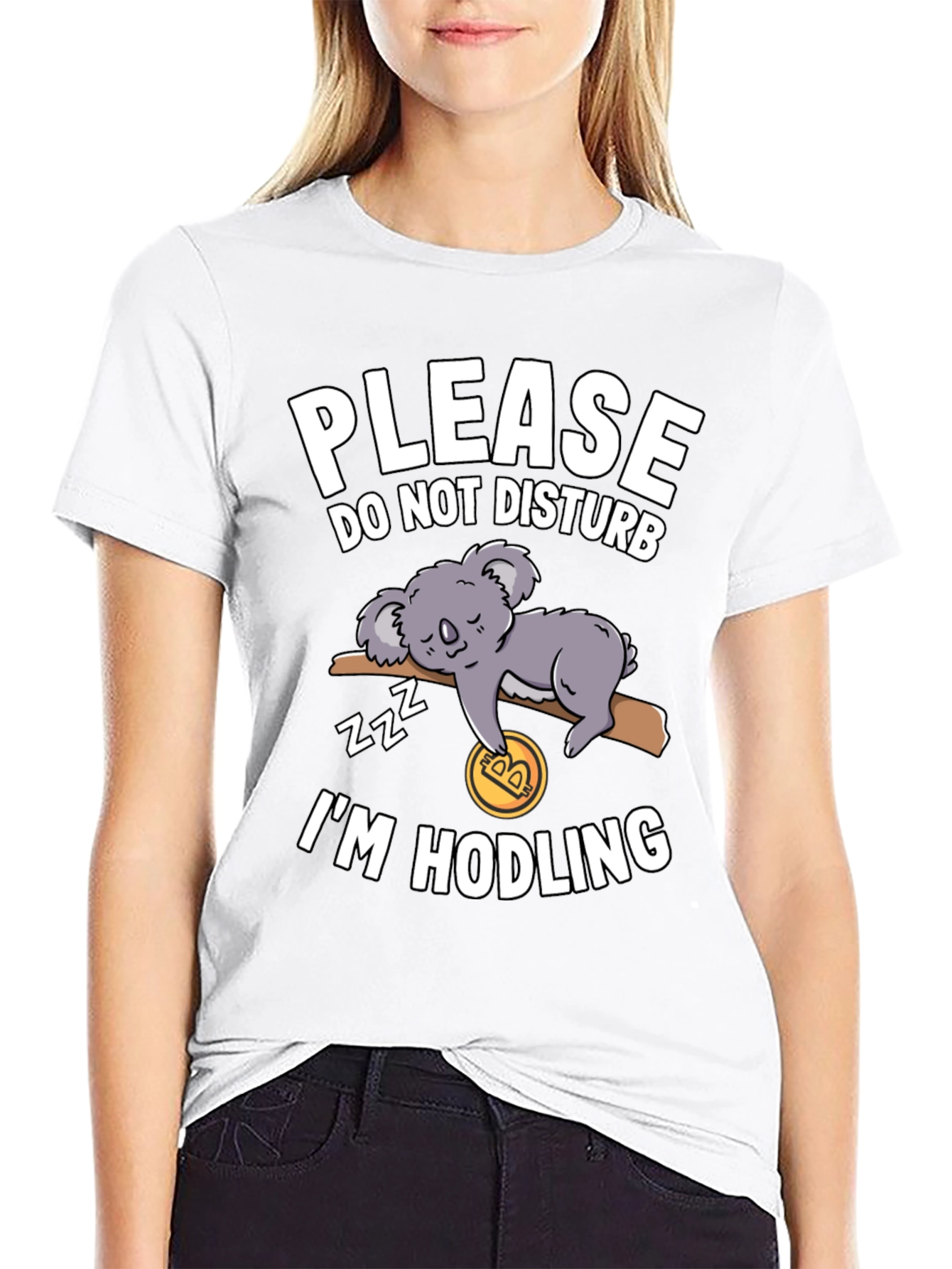 HODL Koala Tee - Crypto Investor T-Shirt