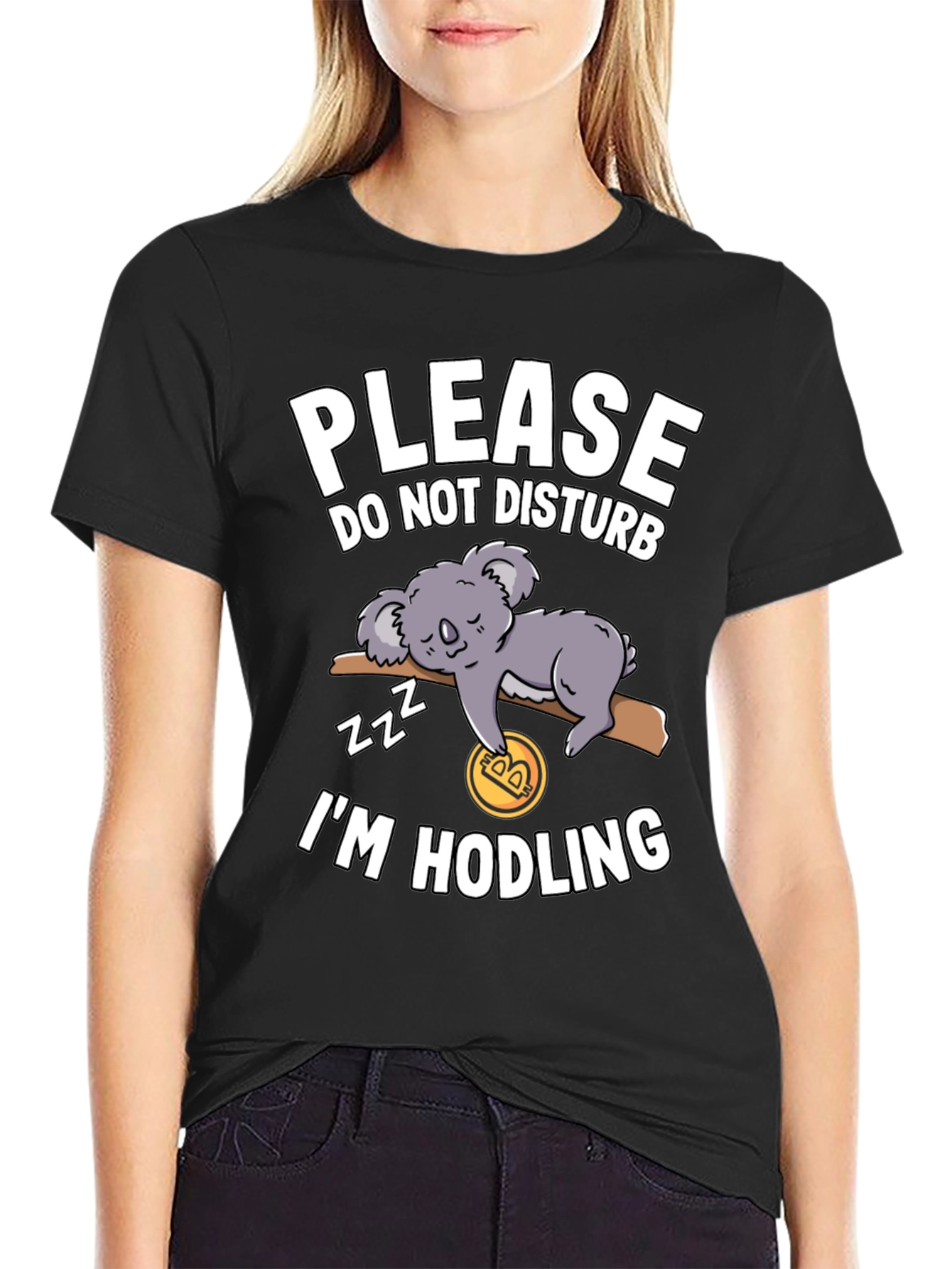 HODL Koala Tee - Crypto Investor T-Shirt