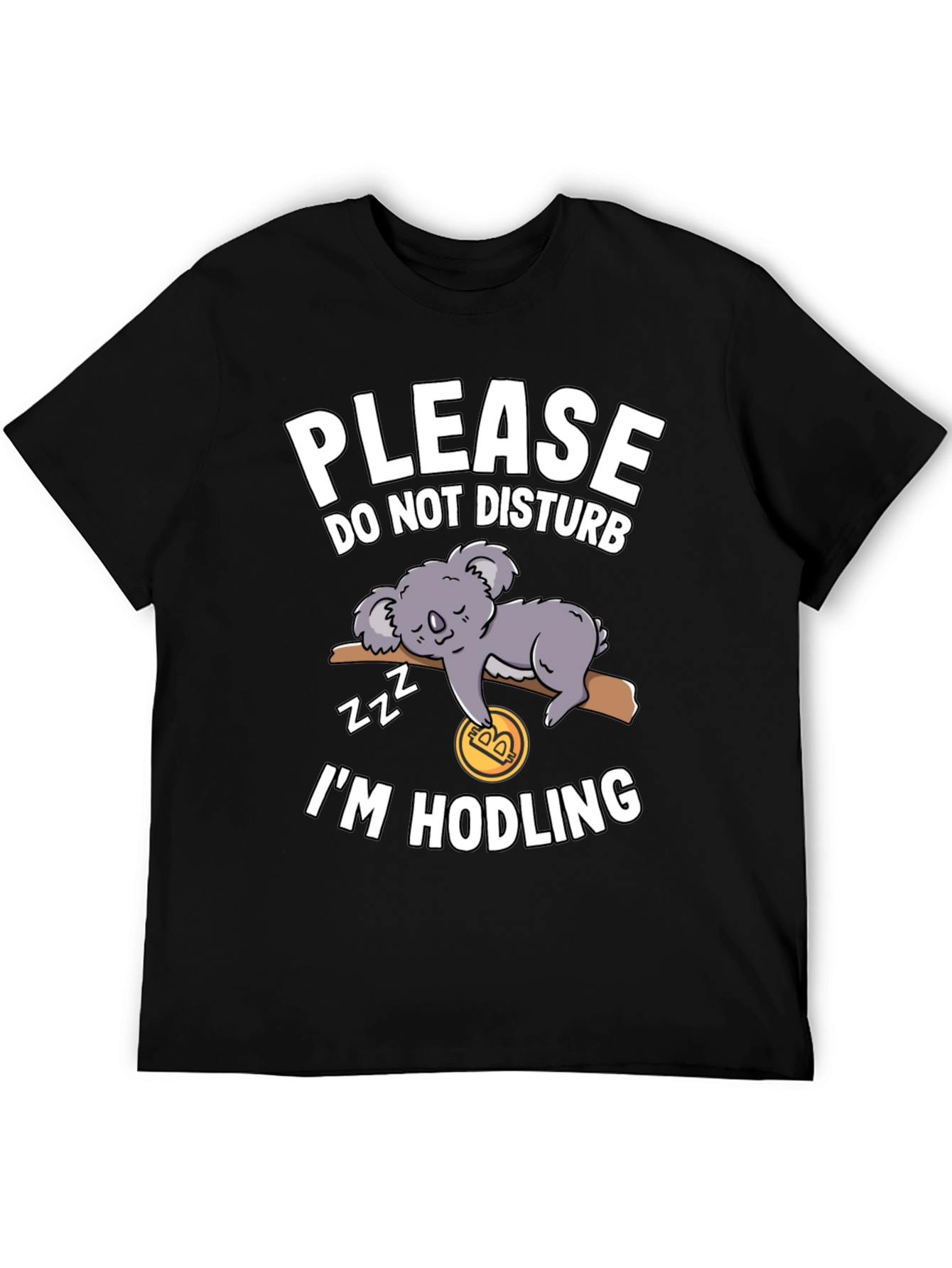 HODL Koala Tee - Crypto Investor T-Shirt