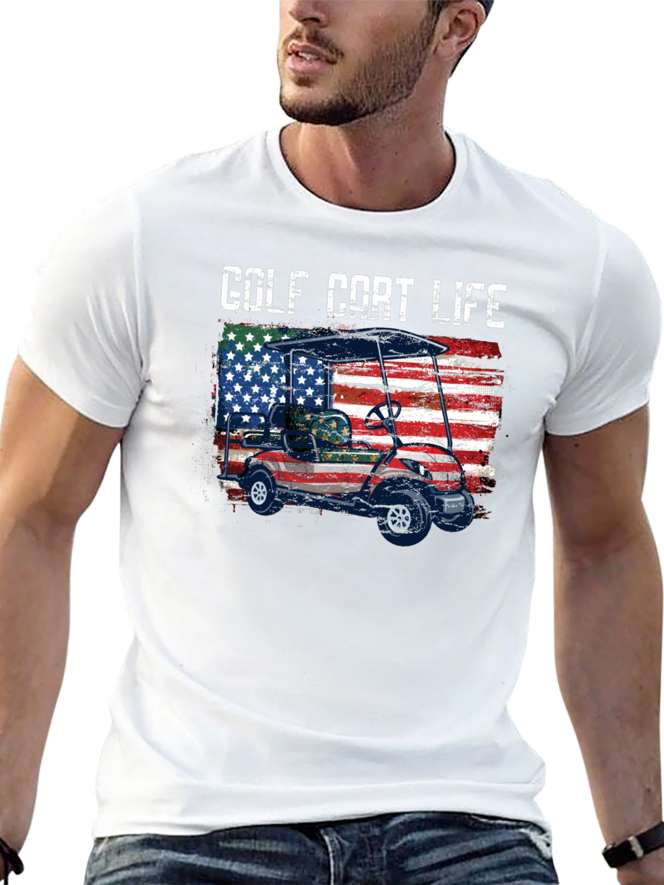 Golf Cart Life Graphic Tee