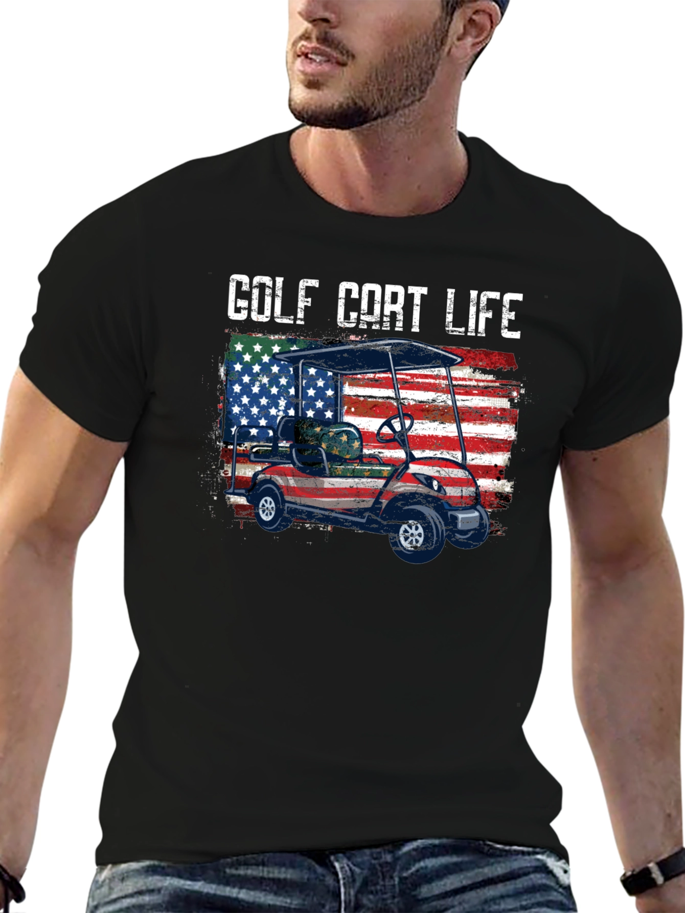 Golf Cart Life Graphic Tee
