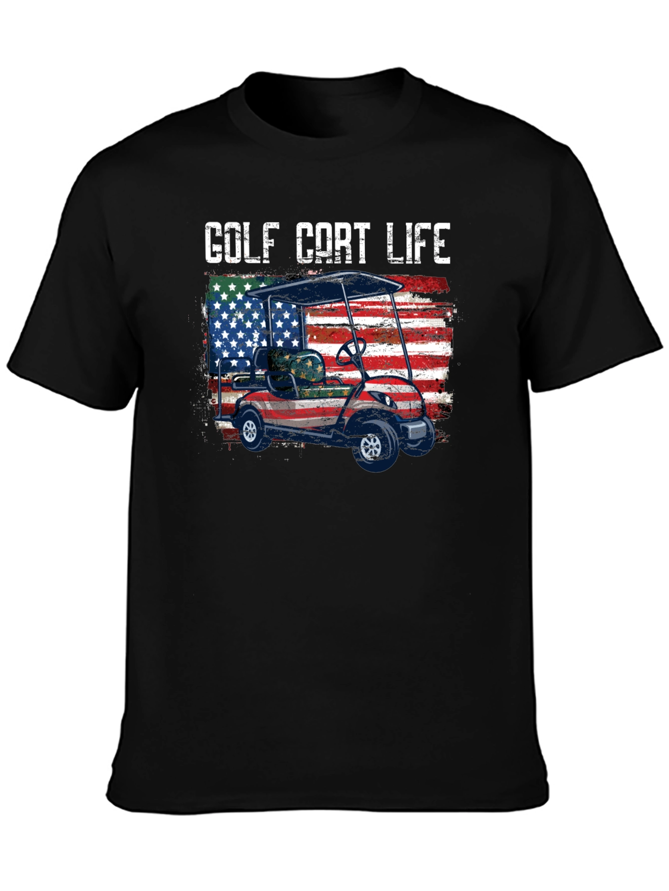 Golf Cart Life Graphic Tee