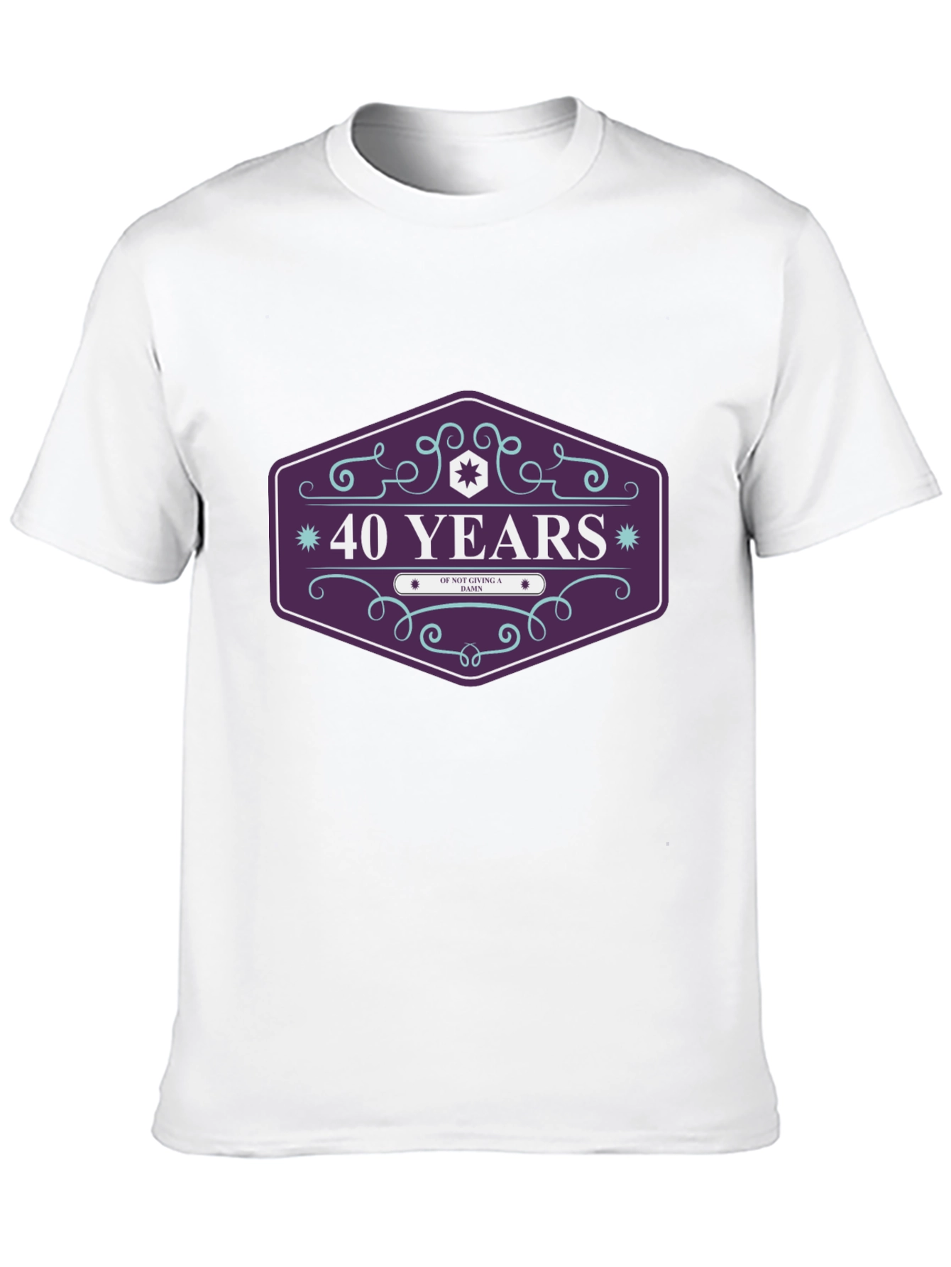 40 Years of Not Giving a Damn T-Shirt