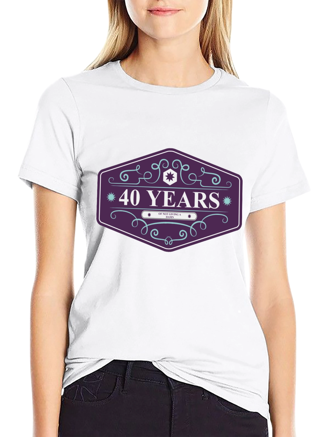 40 Years of Not Giving a Damn T-Shirt
