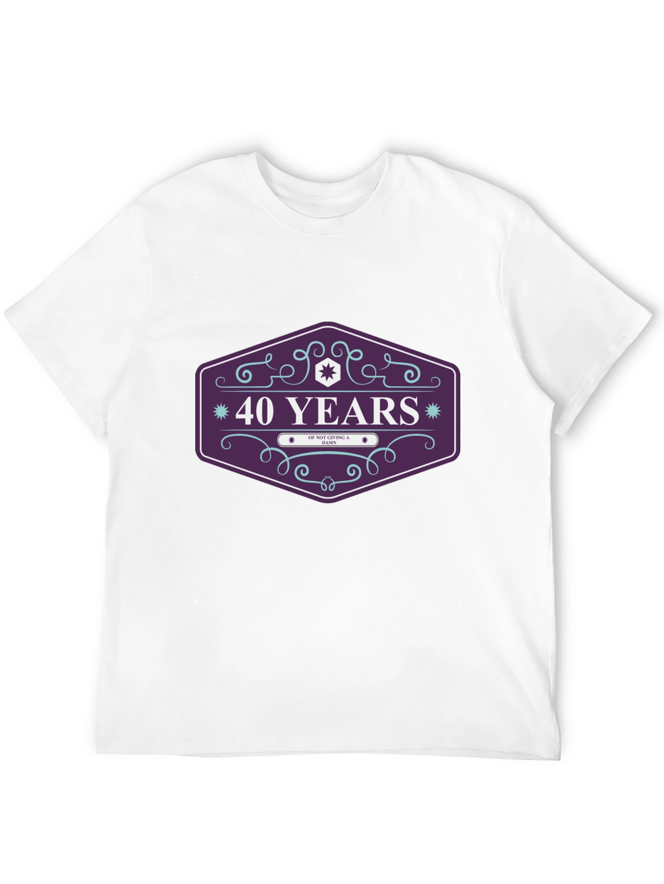 40 Years of Not Giving a Damn T-Shirt