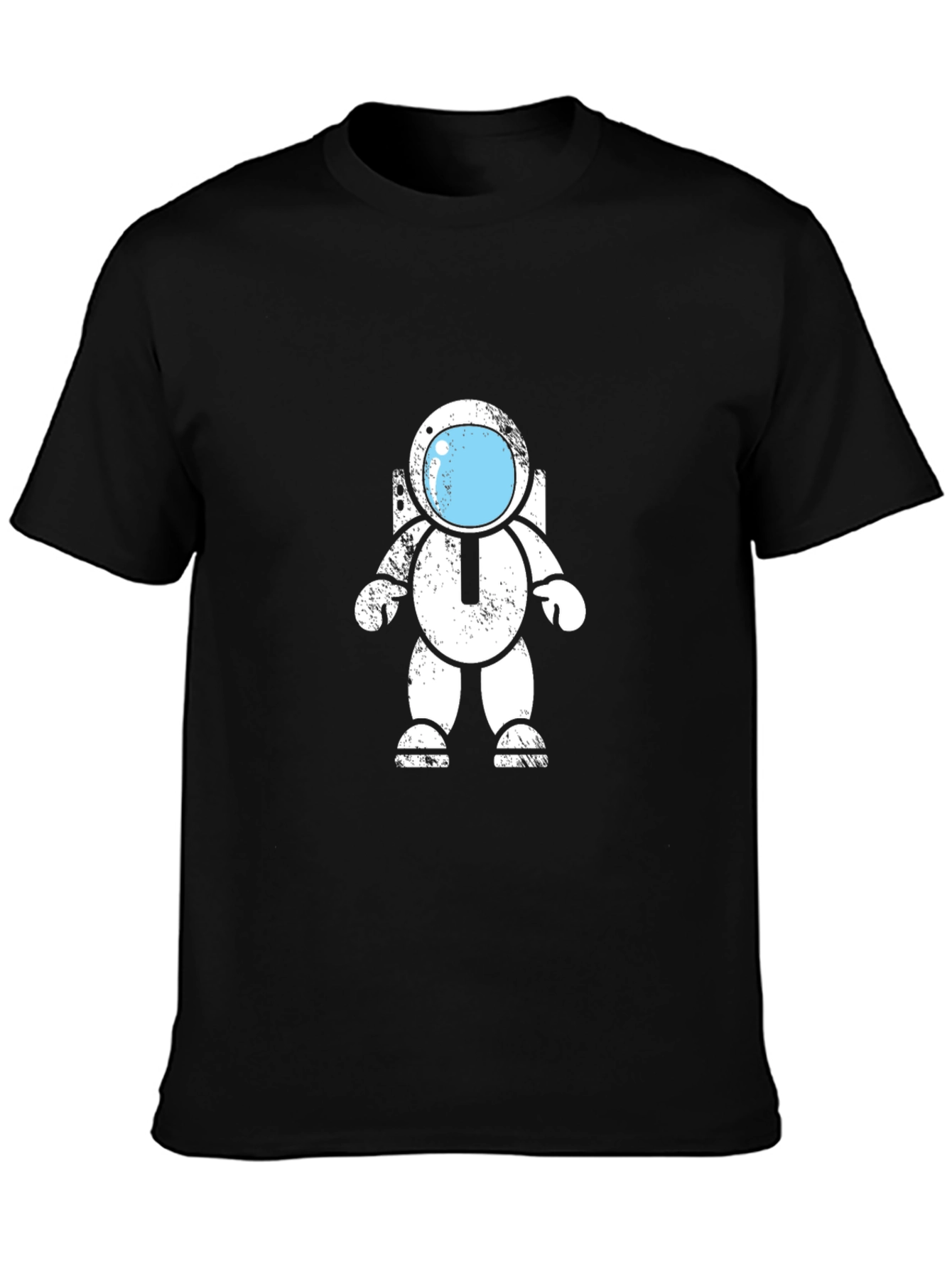 Astronaut Graphic Tee - Black Unisex T-Shirt