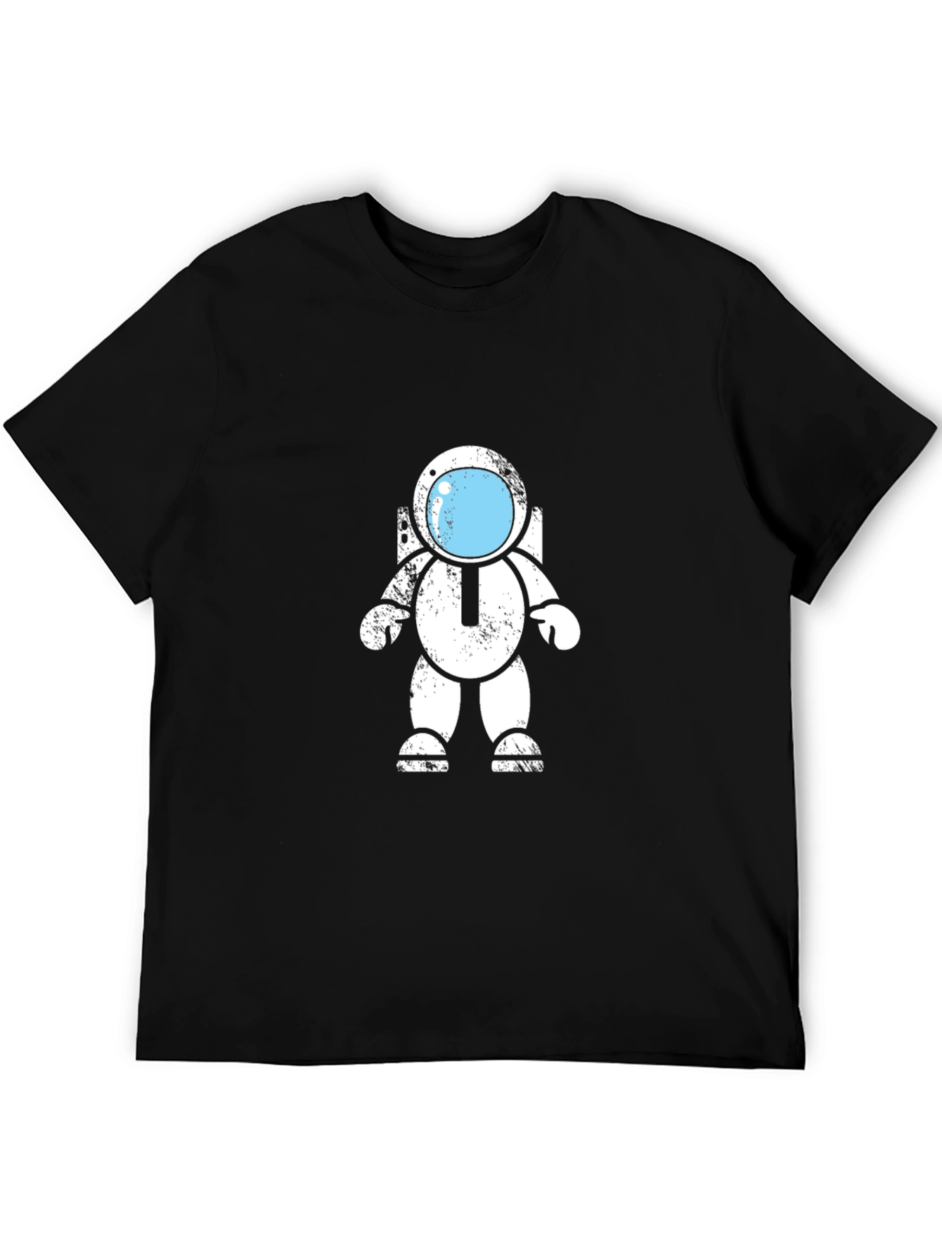 Astronaut Graphic Tee - Black Unisex T-Shirt