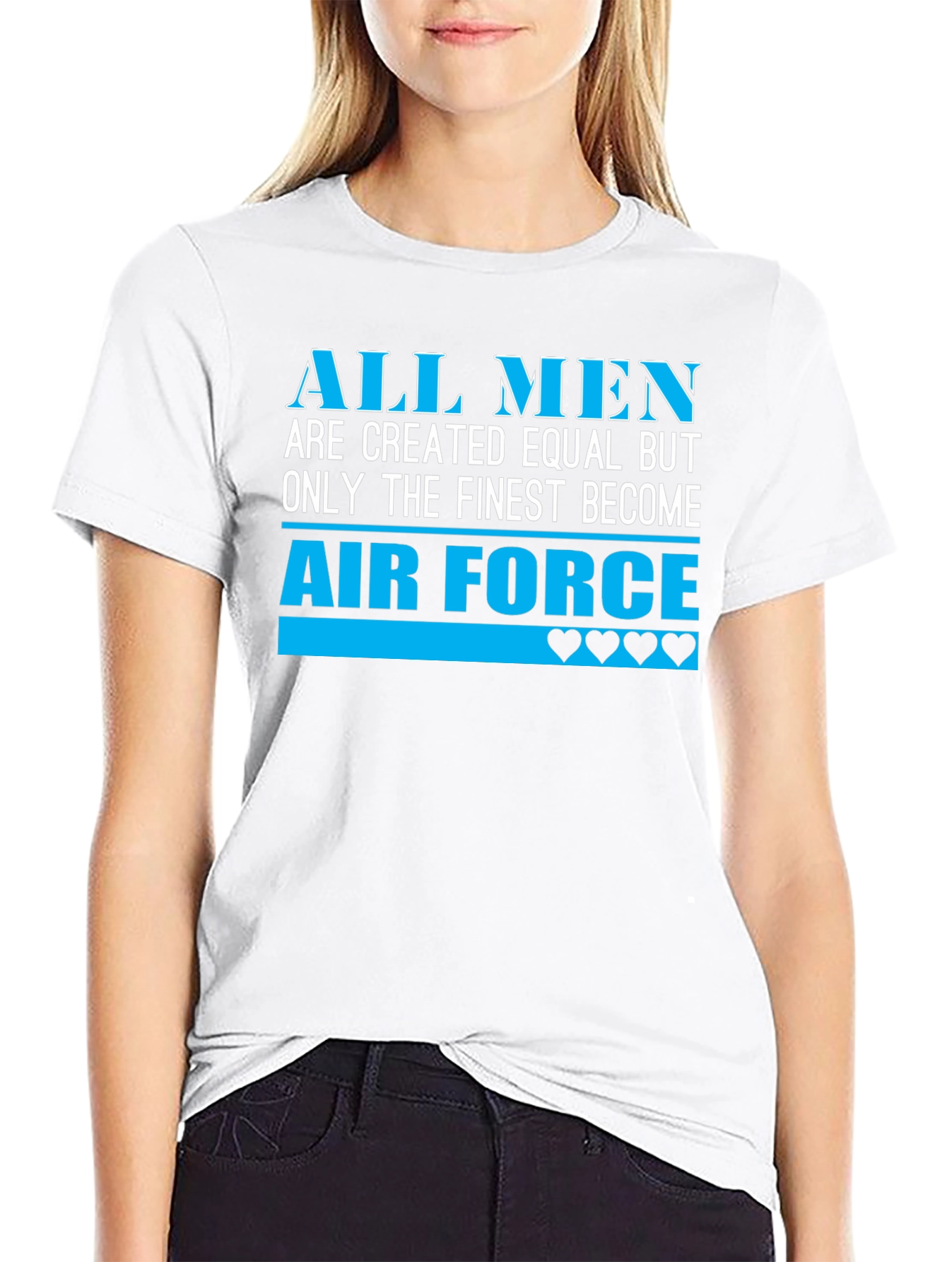 Finest Air Force Mens Graphic T-Shirt