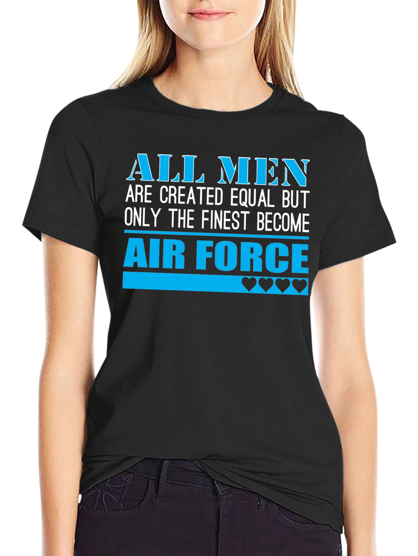 Finest Air Force Mens Graphic T-Shirt