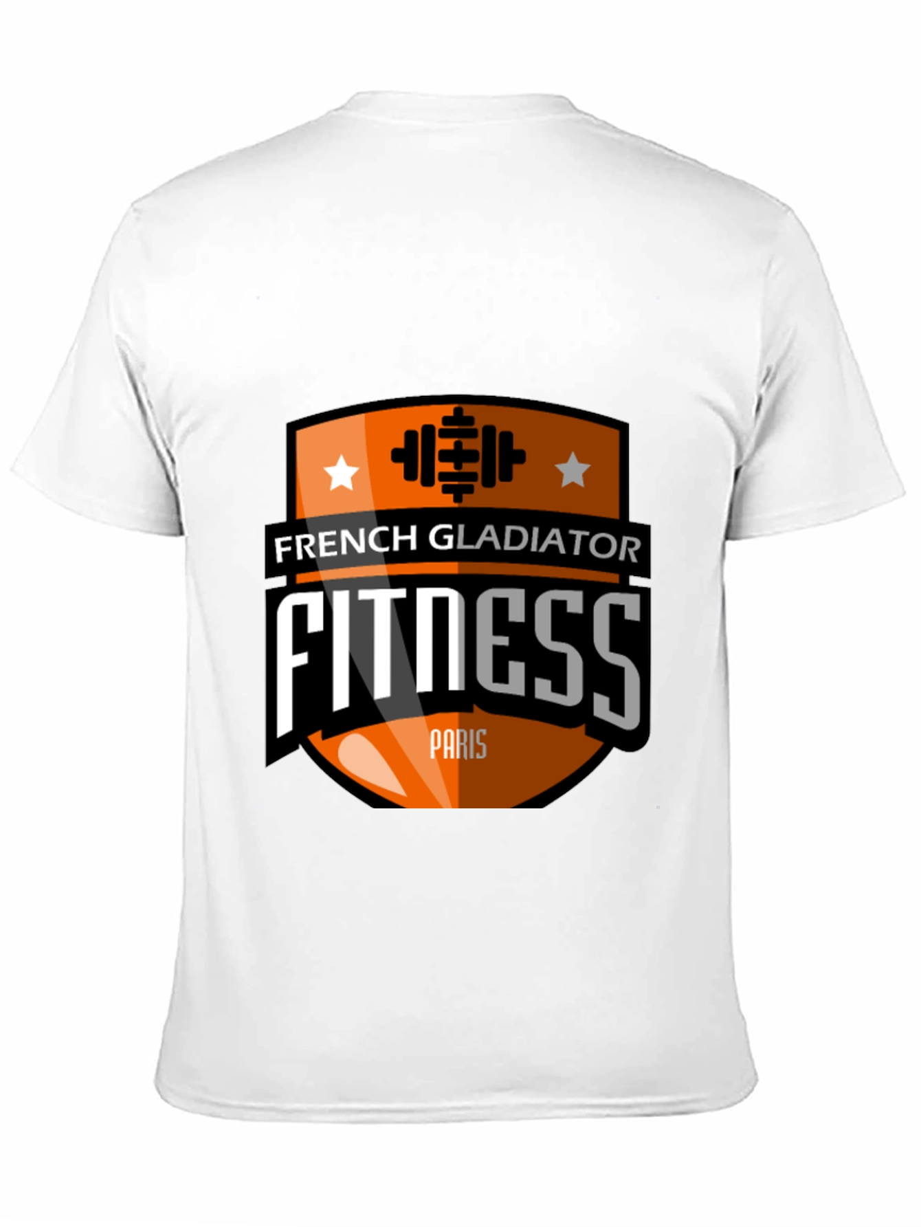 French Gladiator Fitness T-Shirt - Paris Gym Wear