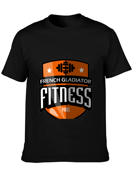 French Gladiator Fitness T-Shirt - Paris Gym Wear