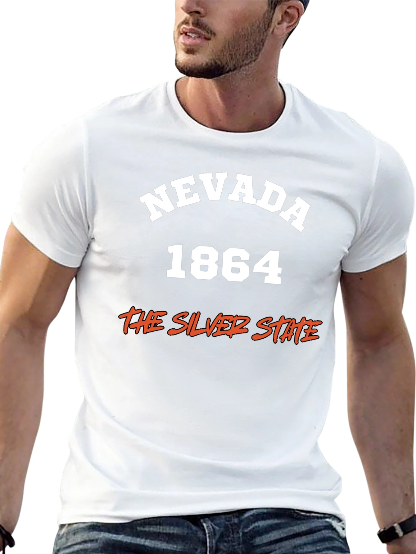 Nevada 1864 T-Shirt - The Silver State Tee