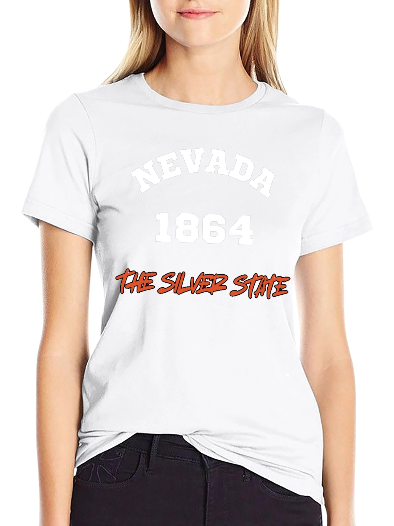 Nevada 1864 T-Shirt - The Silver State Tee
