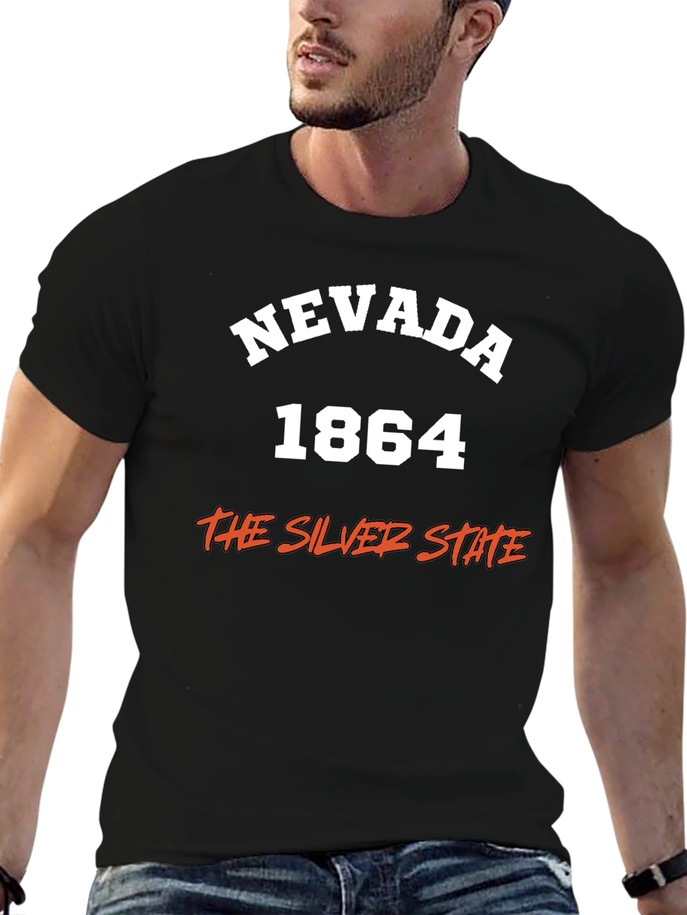 Nevada 1864 T-Shirt - The Silver State Tee