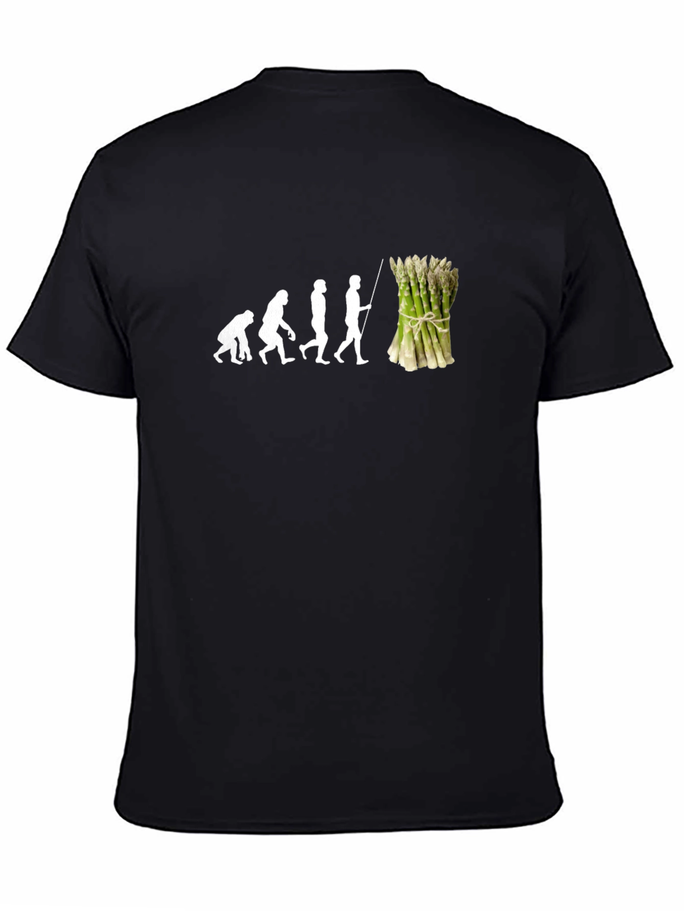Evolution of Man Asparagus Funny T-Shirt