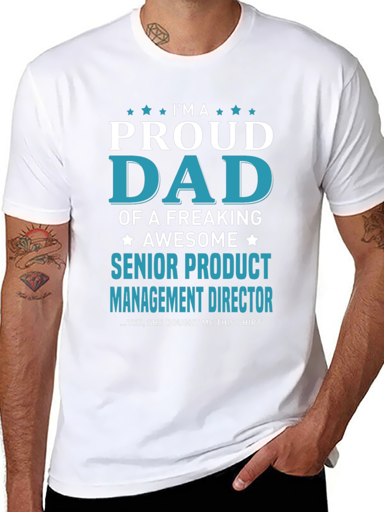 Proud Senior Product Management Director Dad T-Shirt