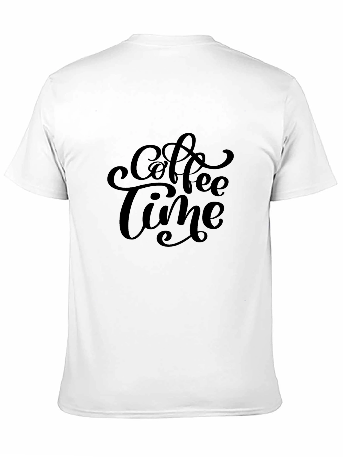 Coffee Time T-Shirt - Black Graphic Tee