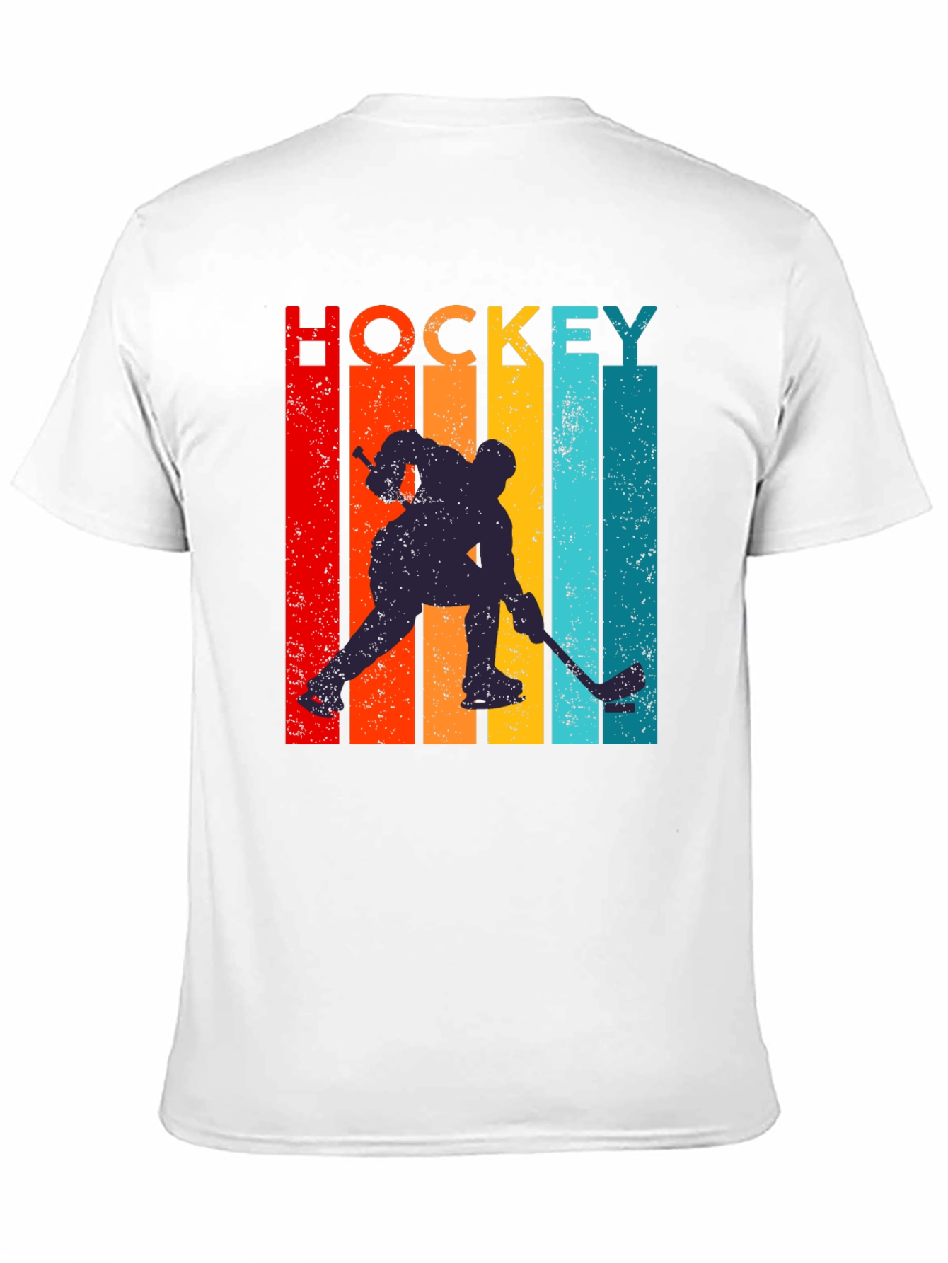 Retro Hockey Player Graphic Tee