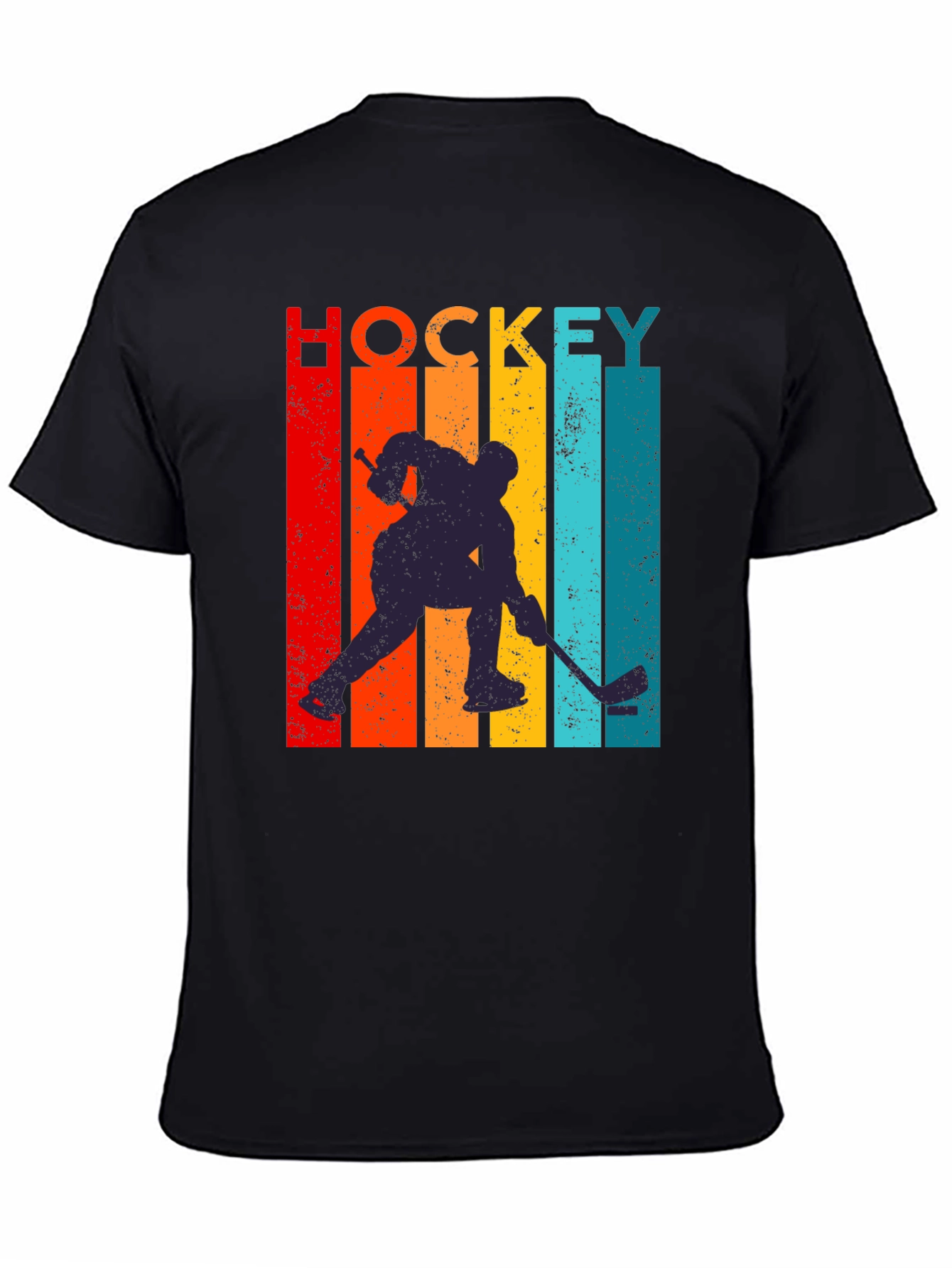 Retro Hockey Player Graphic Tee