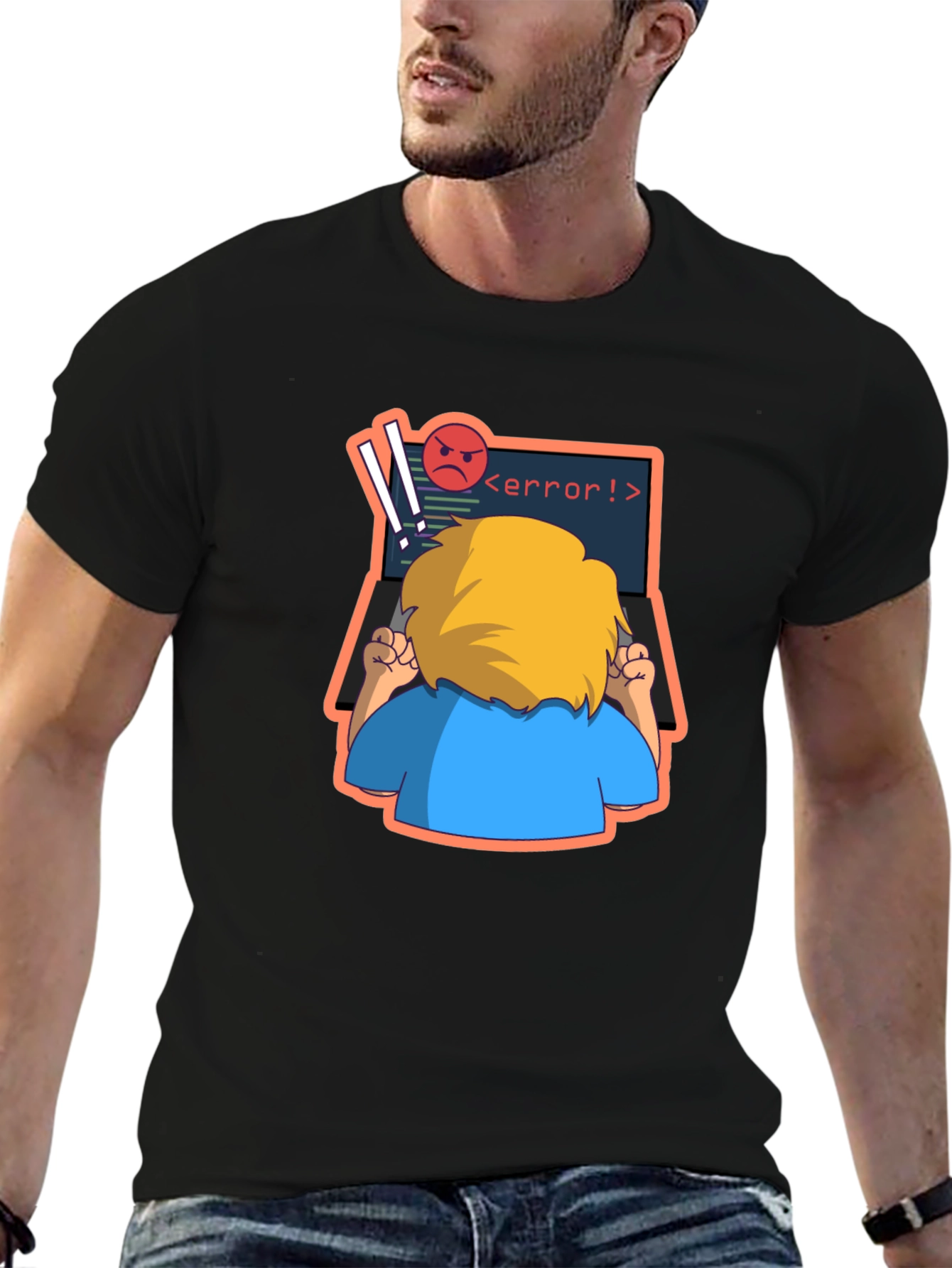 Error Programmer T-Shirt: Funny Coder Gift